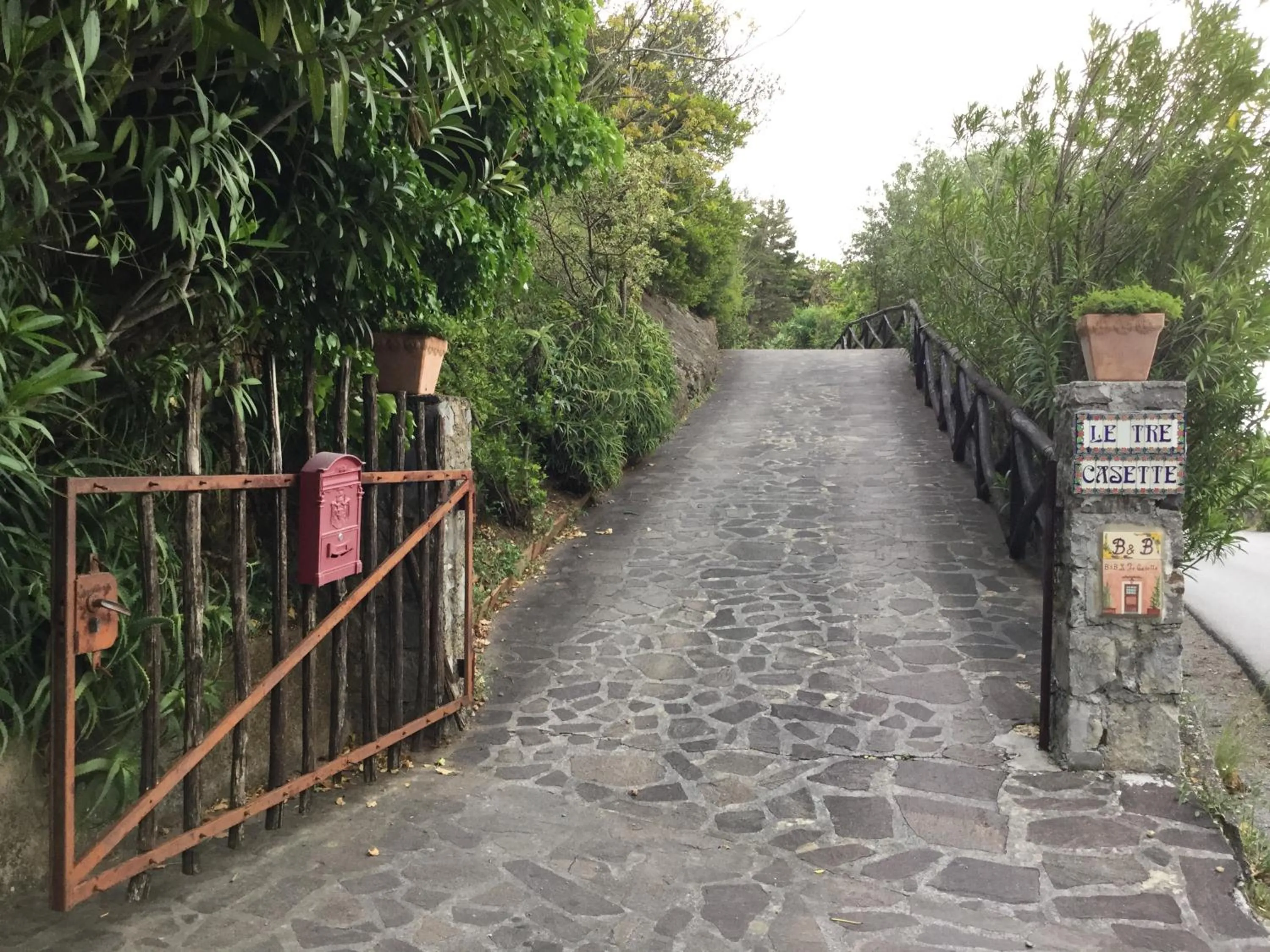 Facade/entrance in B&B Le Tre Casette