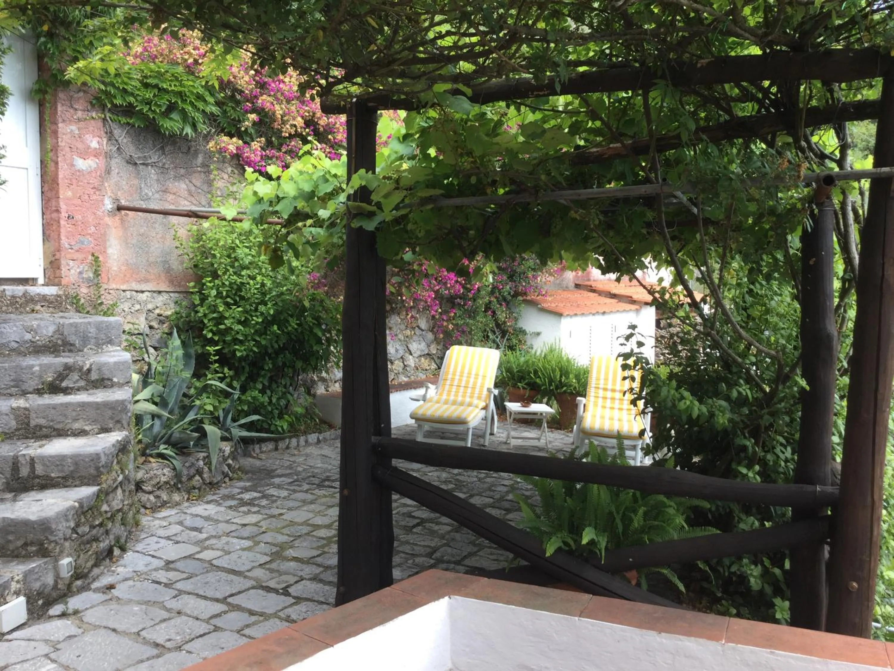 Garden in B&B Le Tre Casette