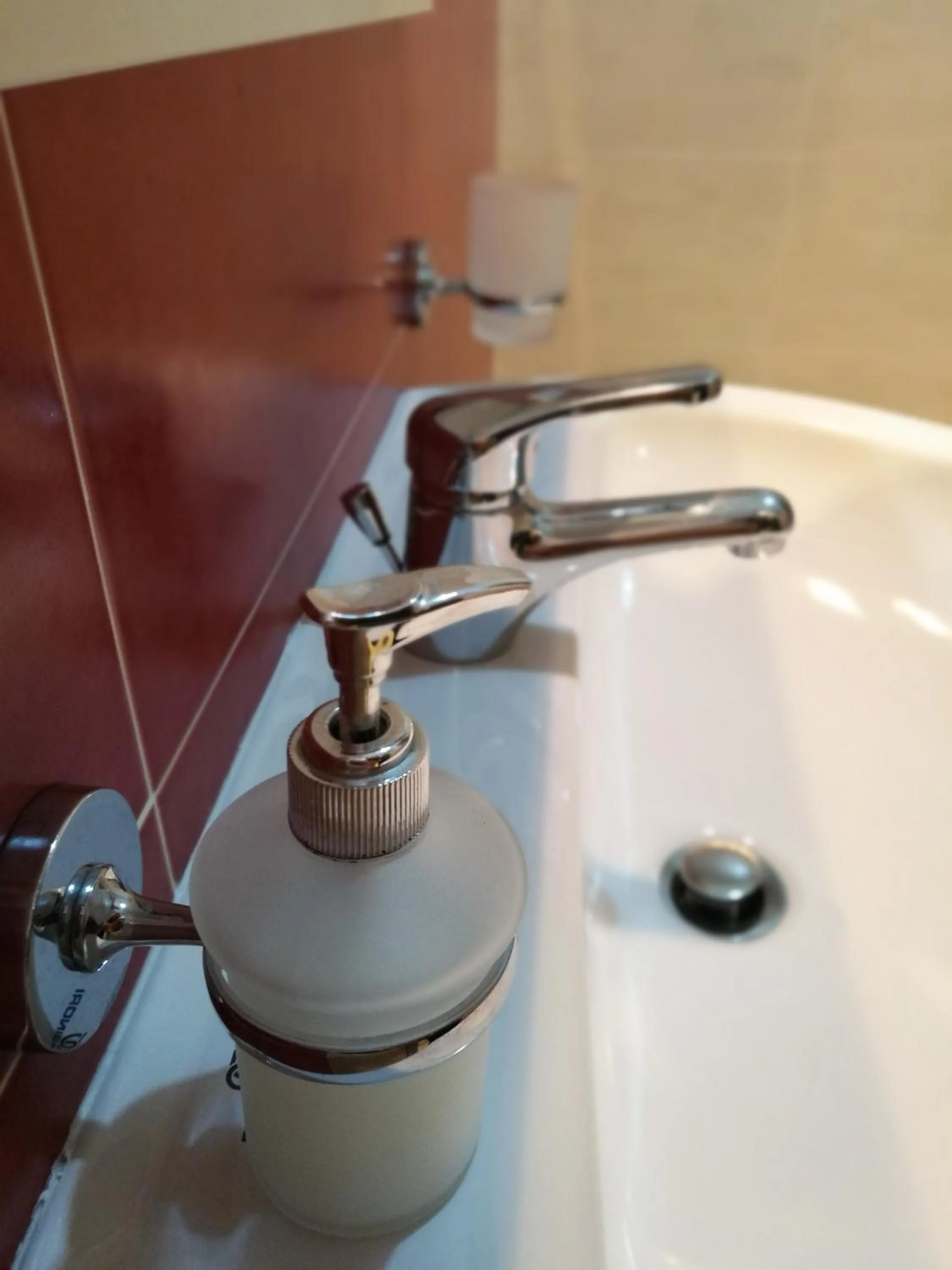 Decorative detail in B&B Villa degli Angeli