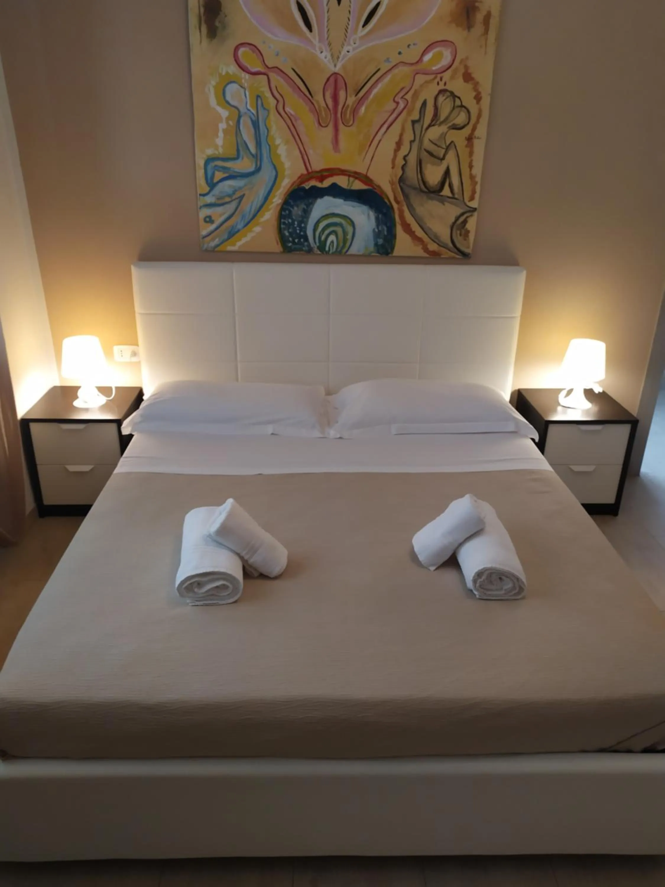 Bedroom, Bed in B&B Villa degli Angeli