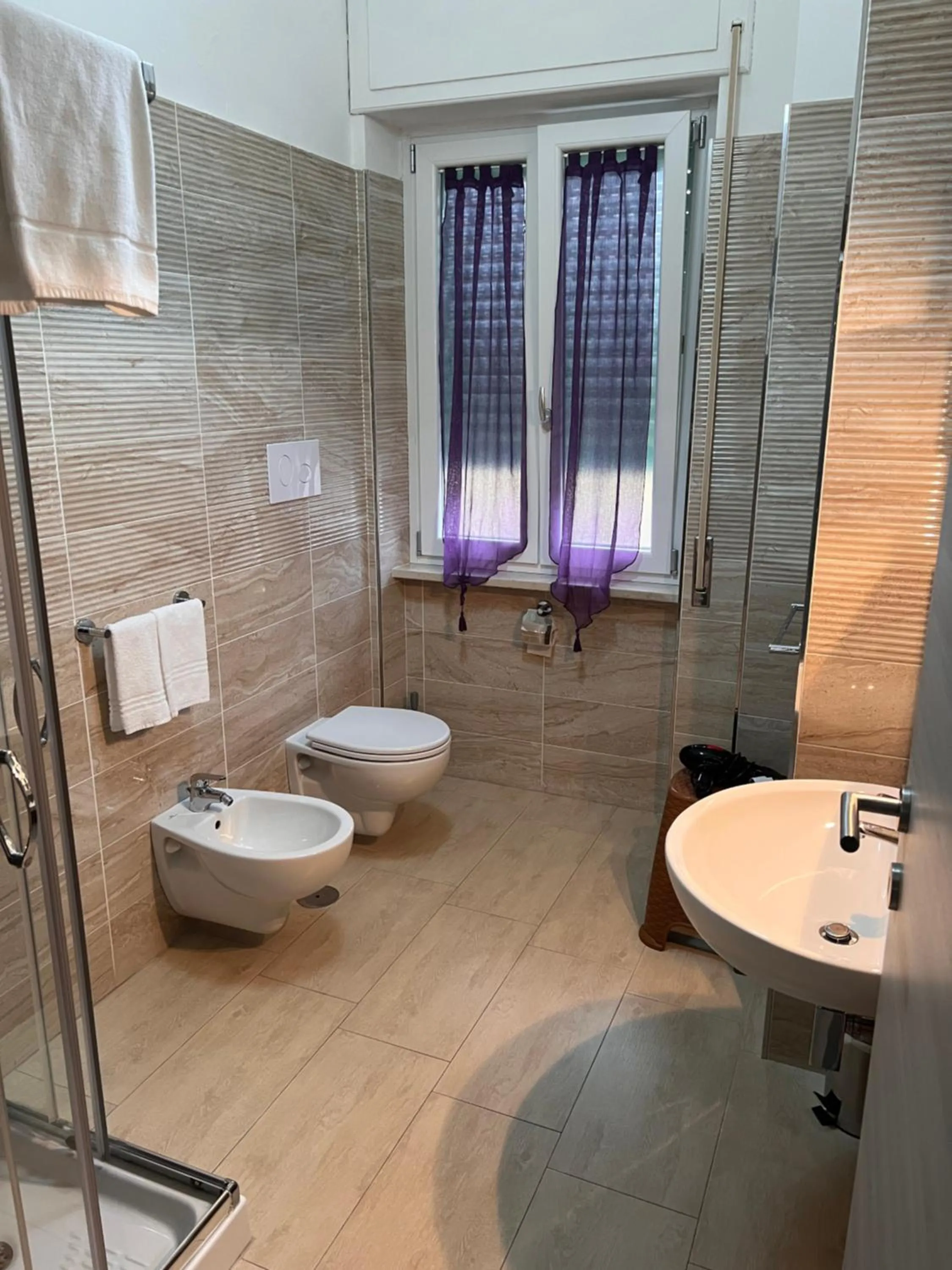 Bathroom in B&B Villa degli Angeli