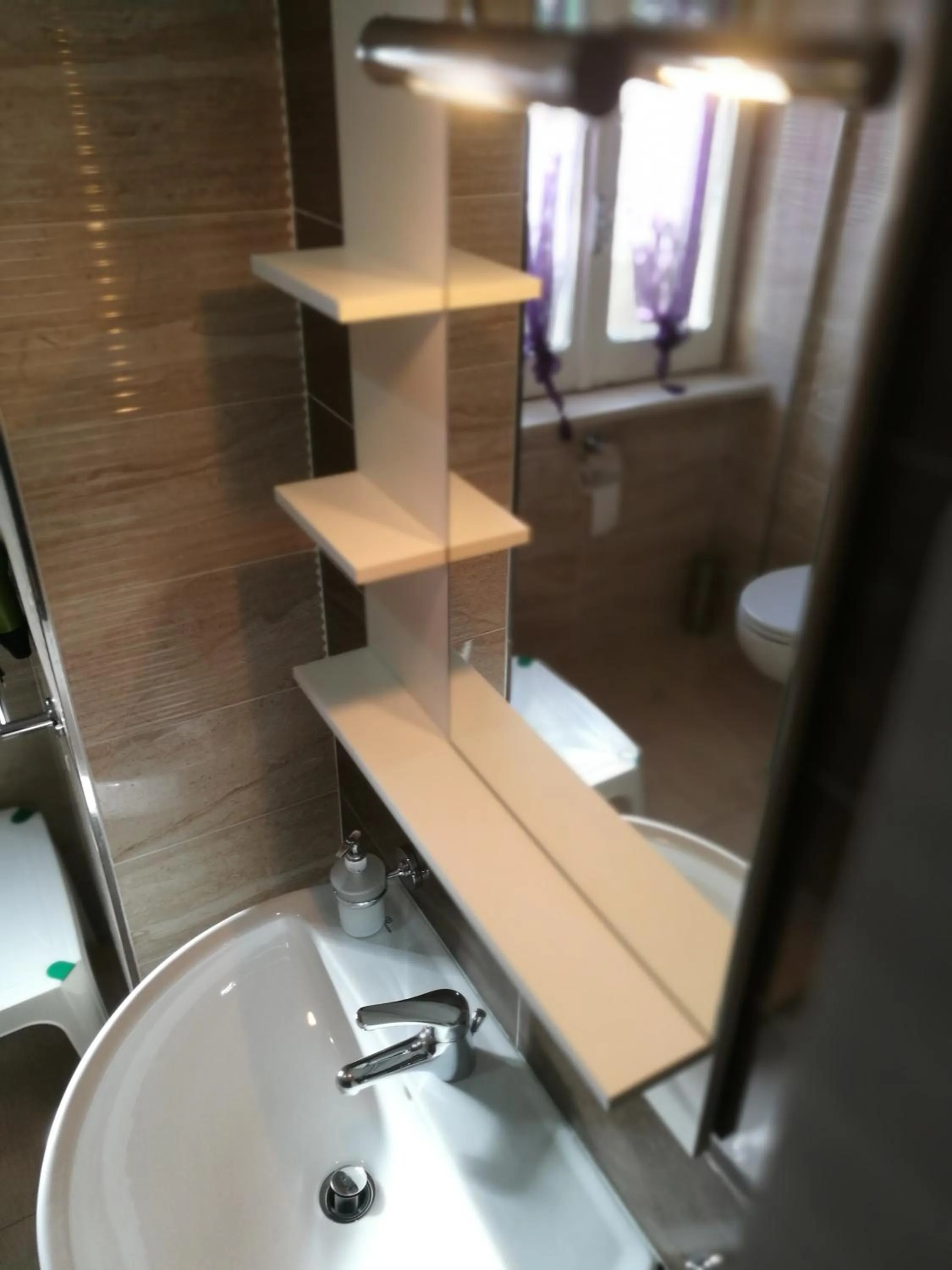 Bathroom in B&B Villa degli Angeli