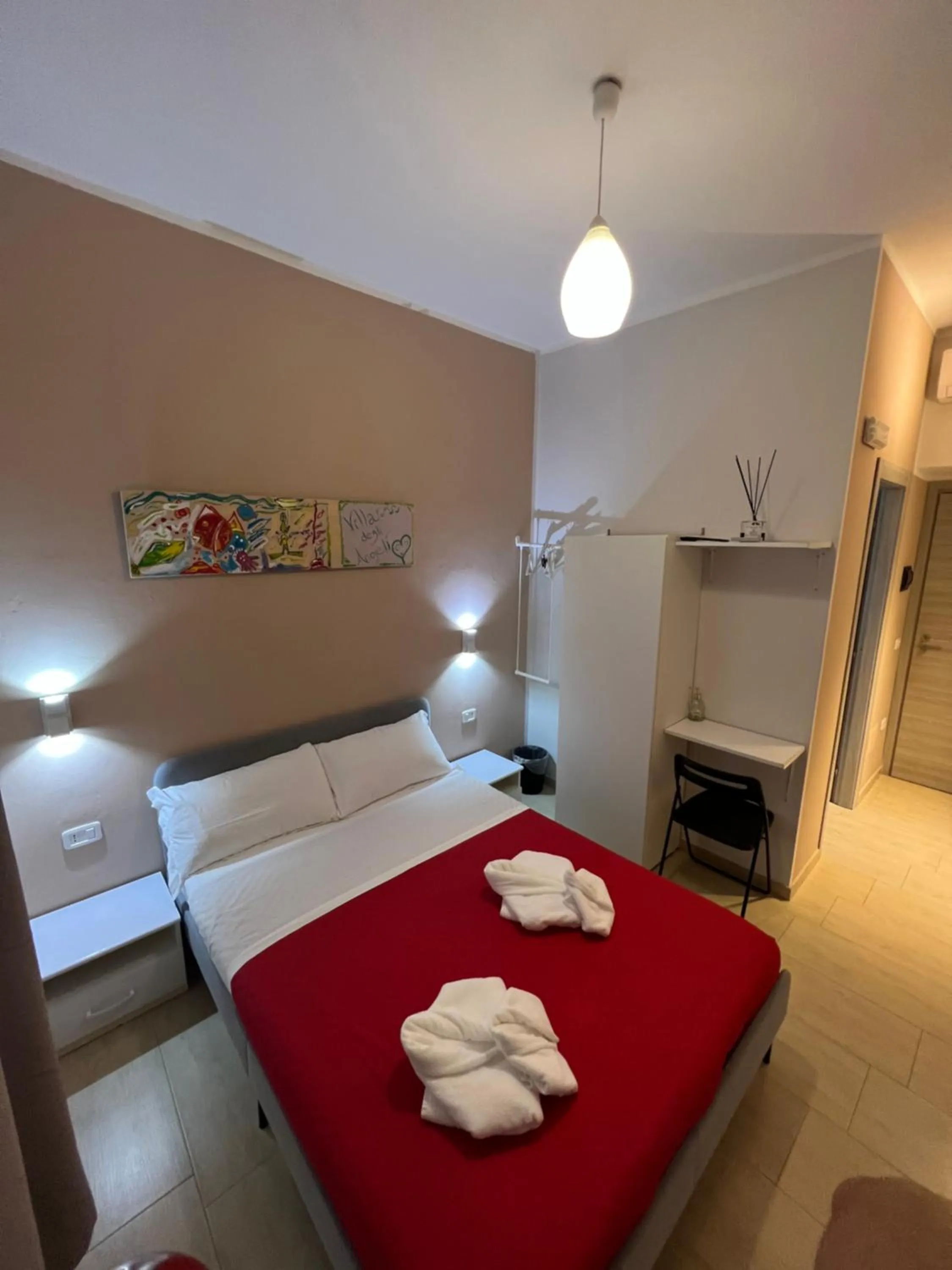 Bed in B&B Villa degli Angeli