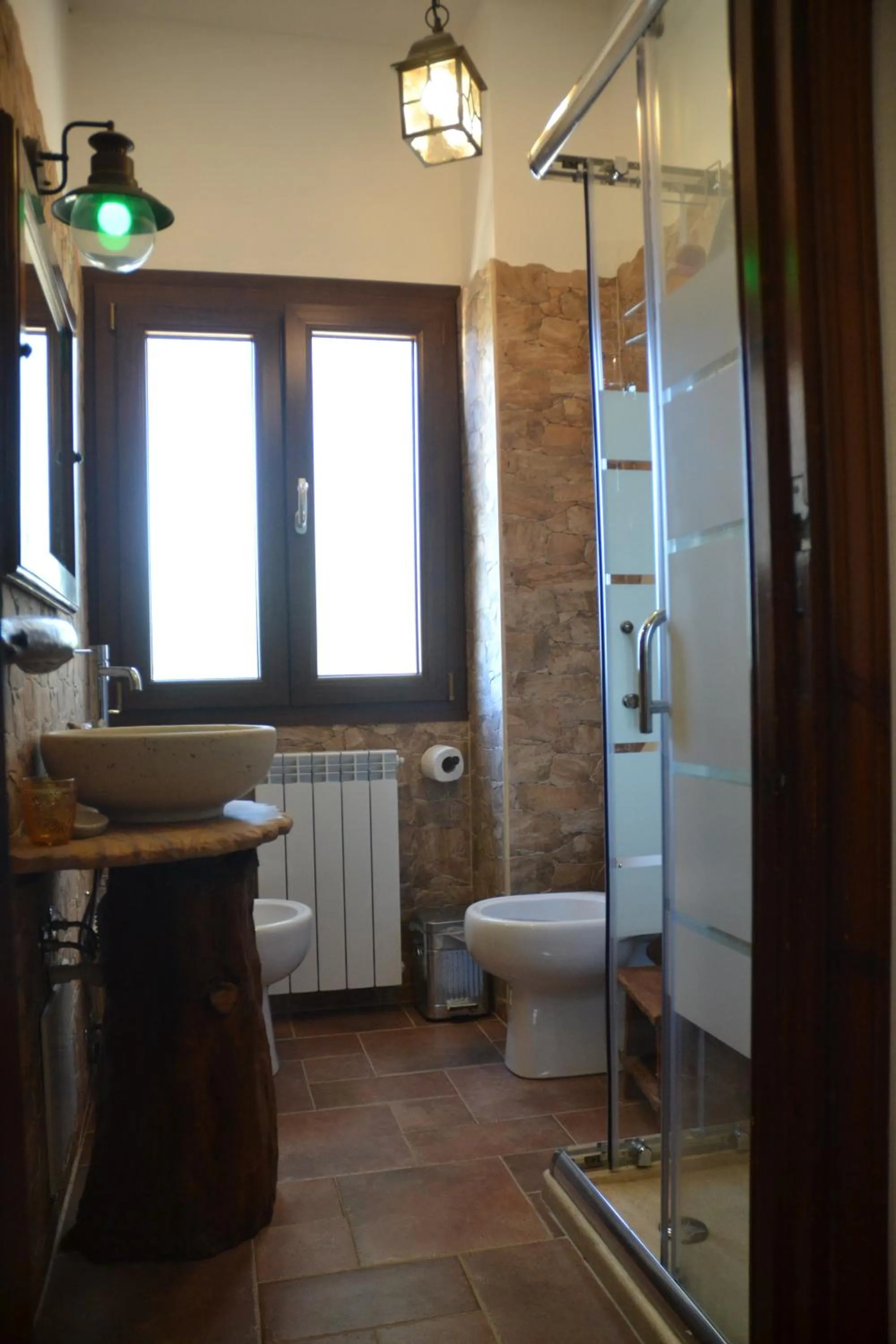 Bathroom in B&B Antica Botte Sassari