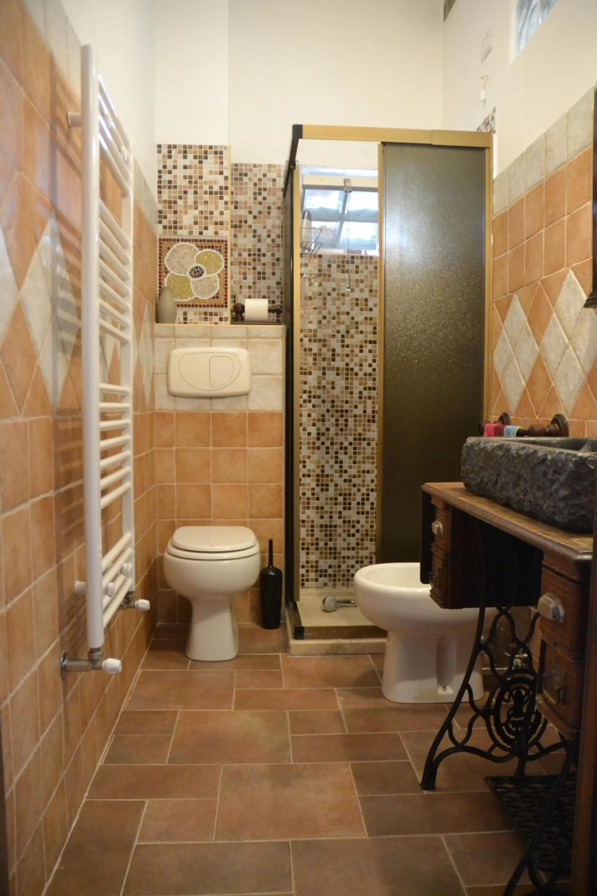 Bathroom in B&B Antica Botte Sassari