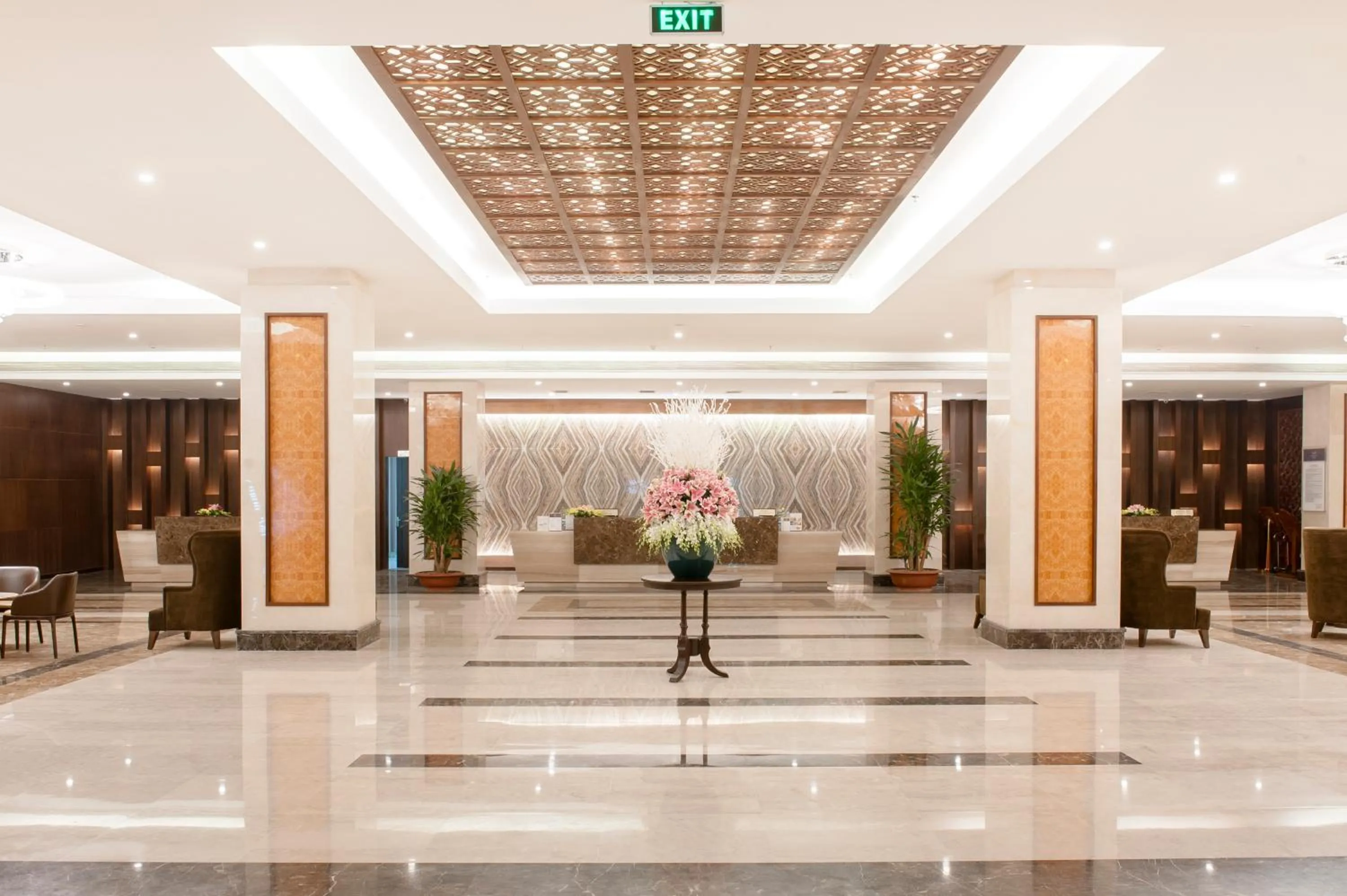 Lobby or reception in Muong Thanh Grand Lao Cai Hotel