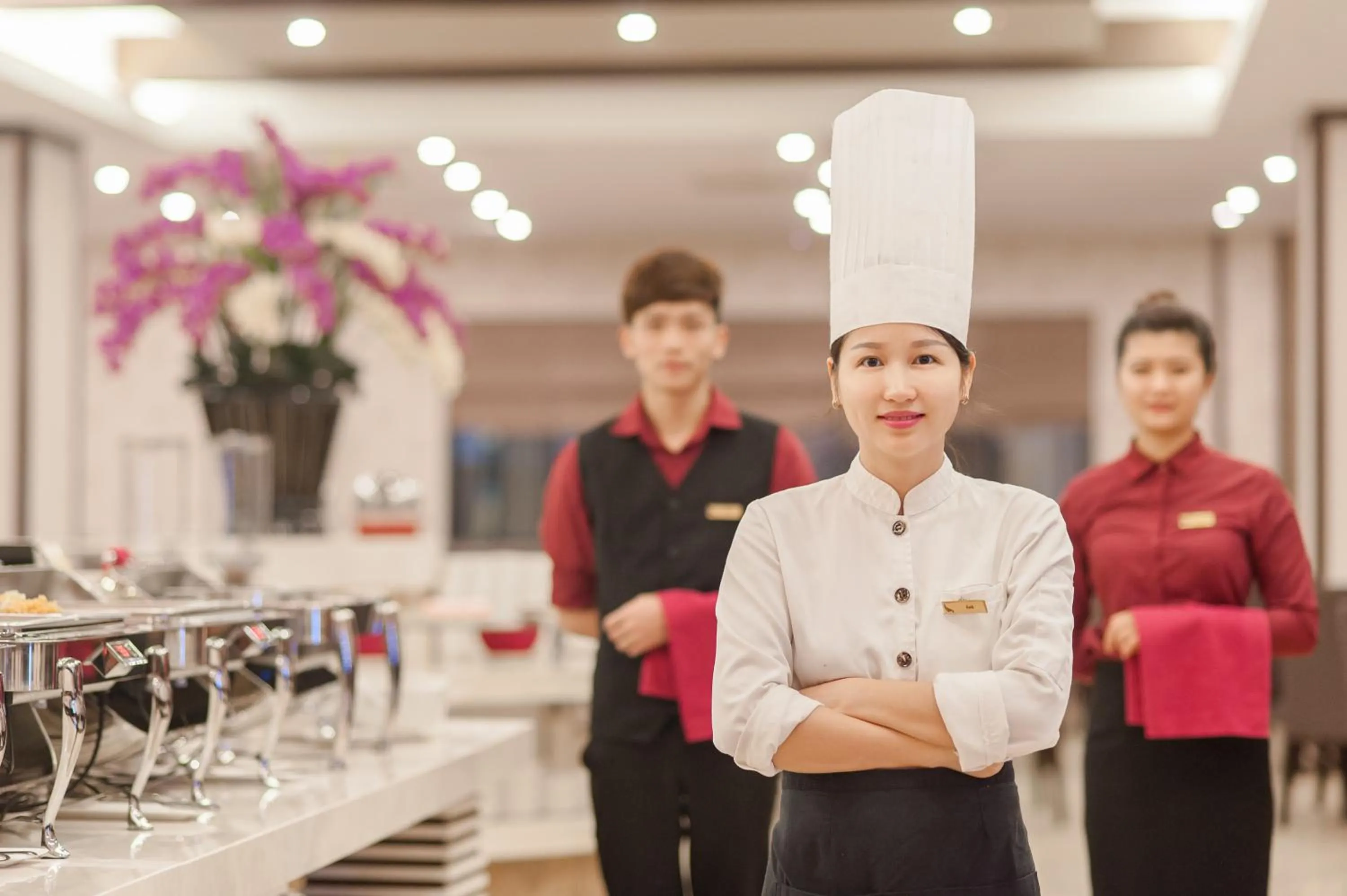 Staff in Muong Thanh Grand Lao Cai Hotel