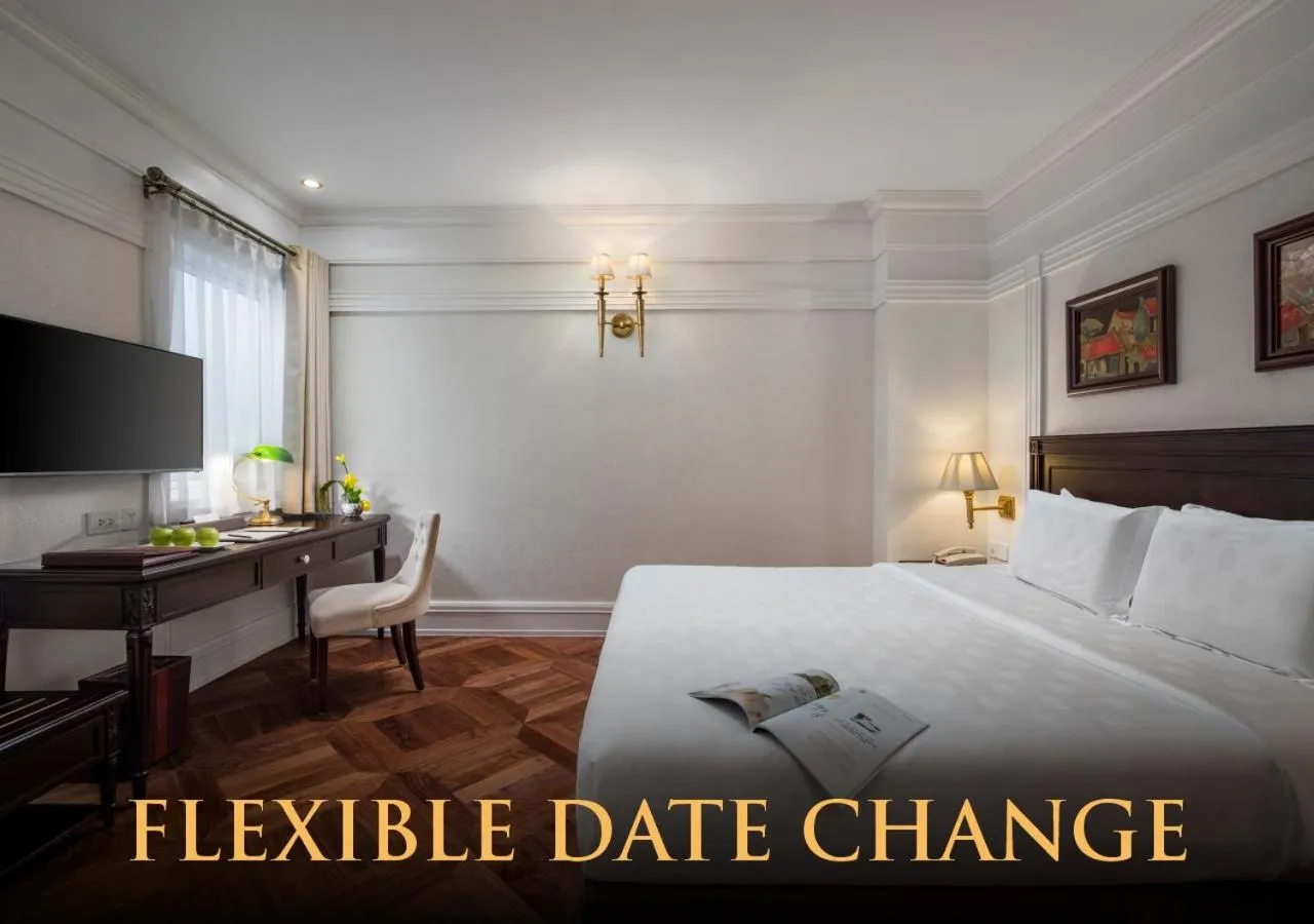 Bedroom, Bed in Silk Path Boutique Hanoi