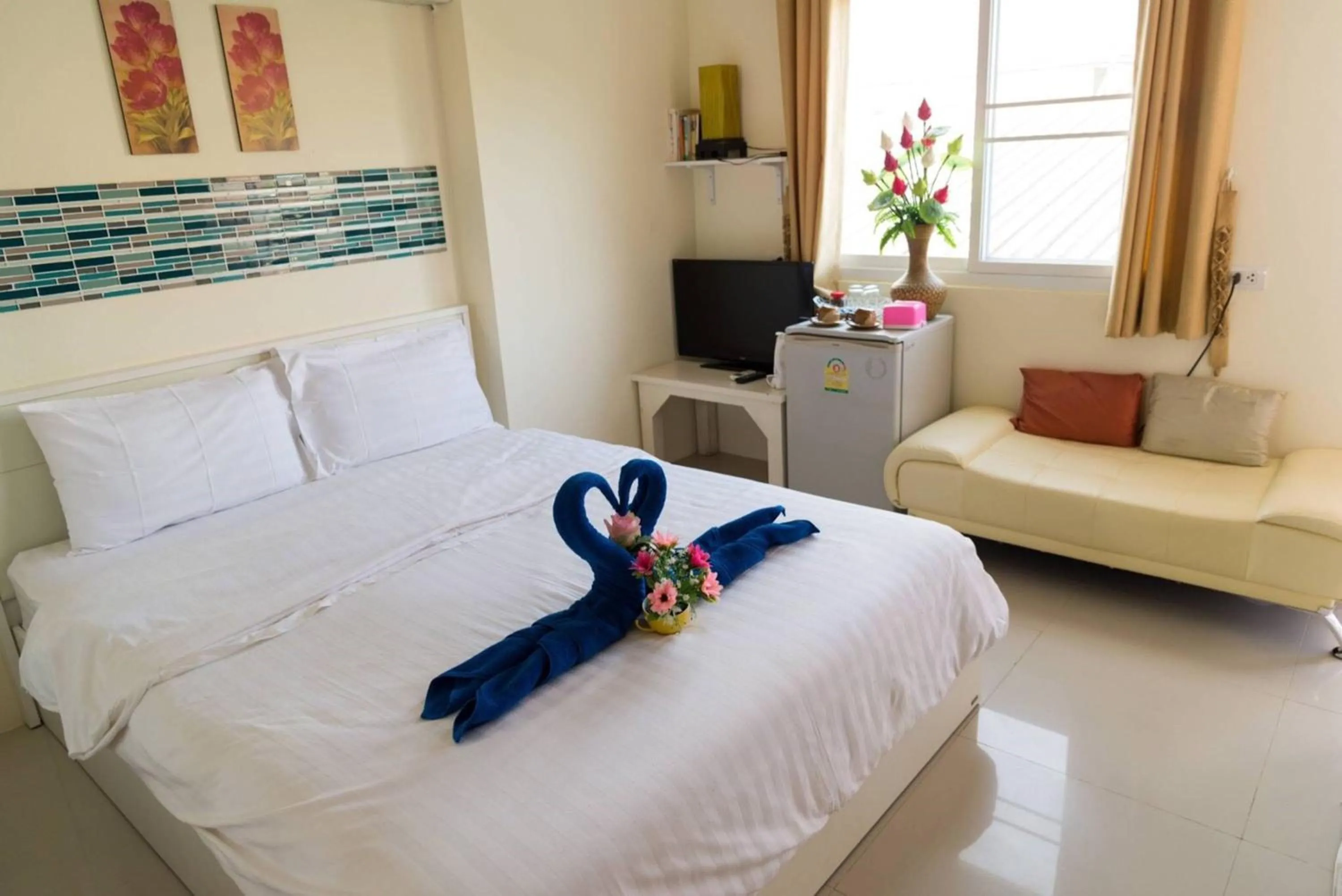 Bedroom, Bed in Lotus Suite Hua Hin