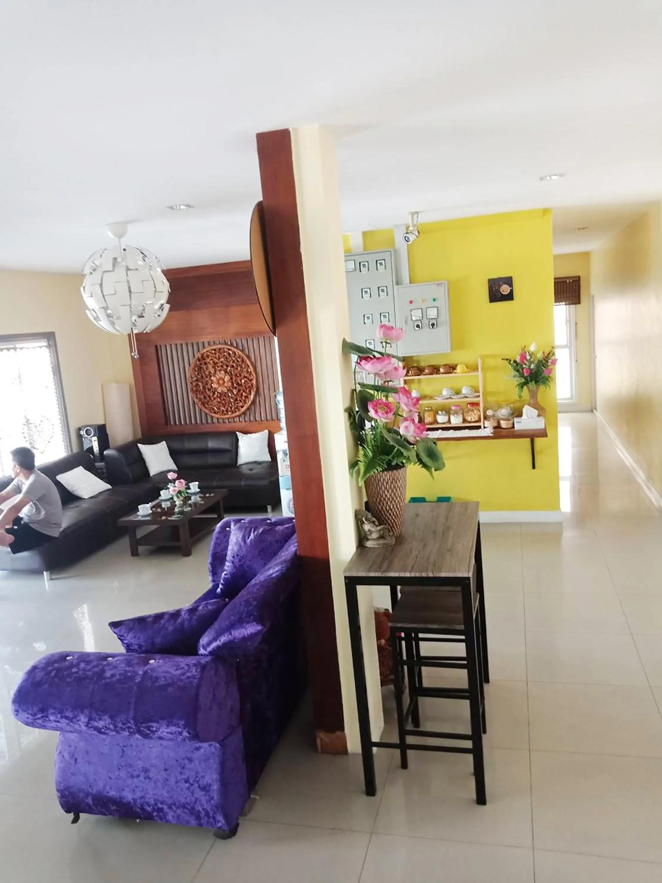 Seating area in Lotus Suite Hua Hin