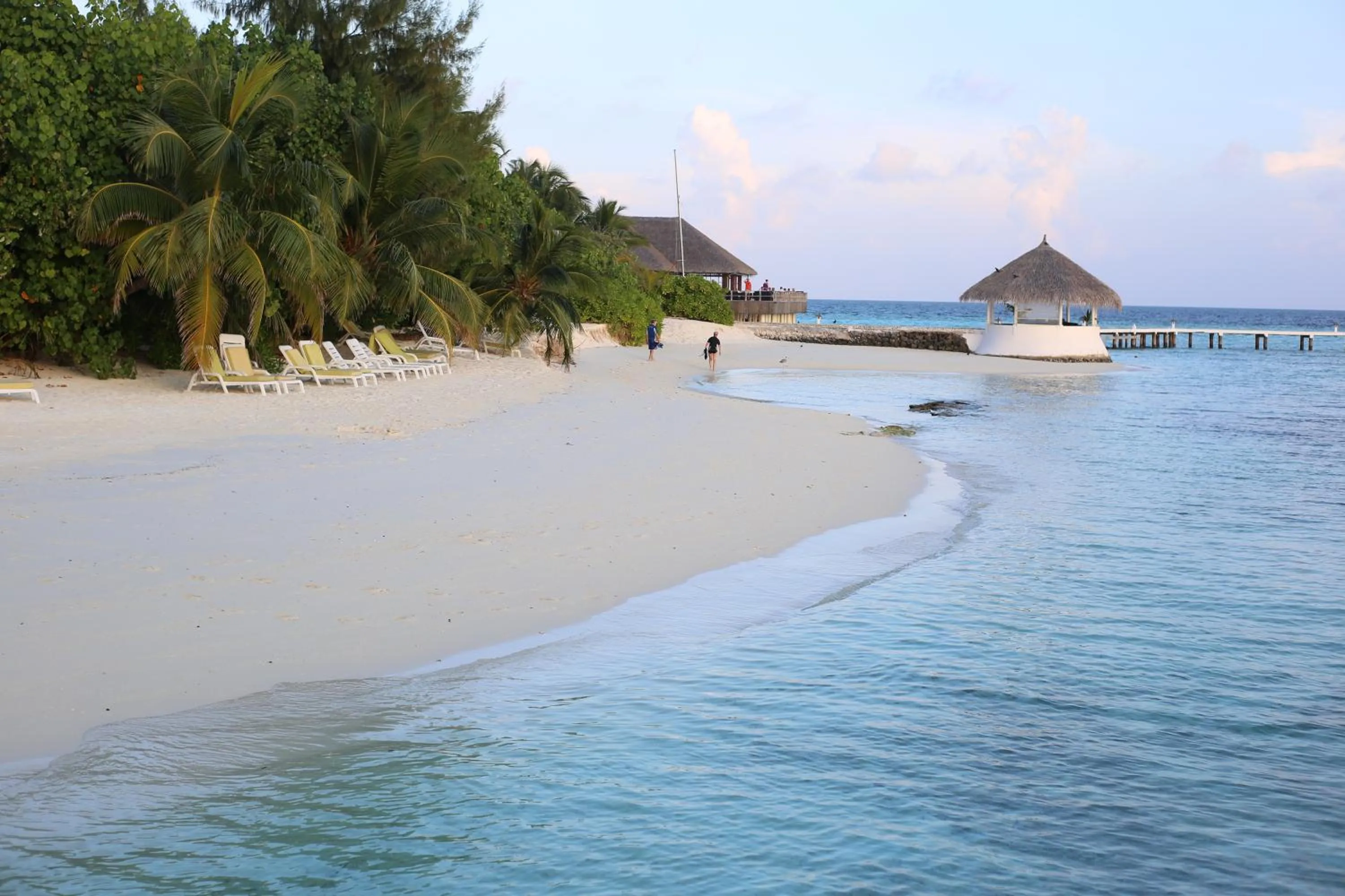 Beach in Eriyadu Island Resort