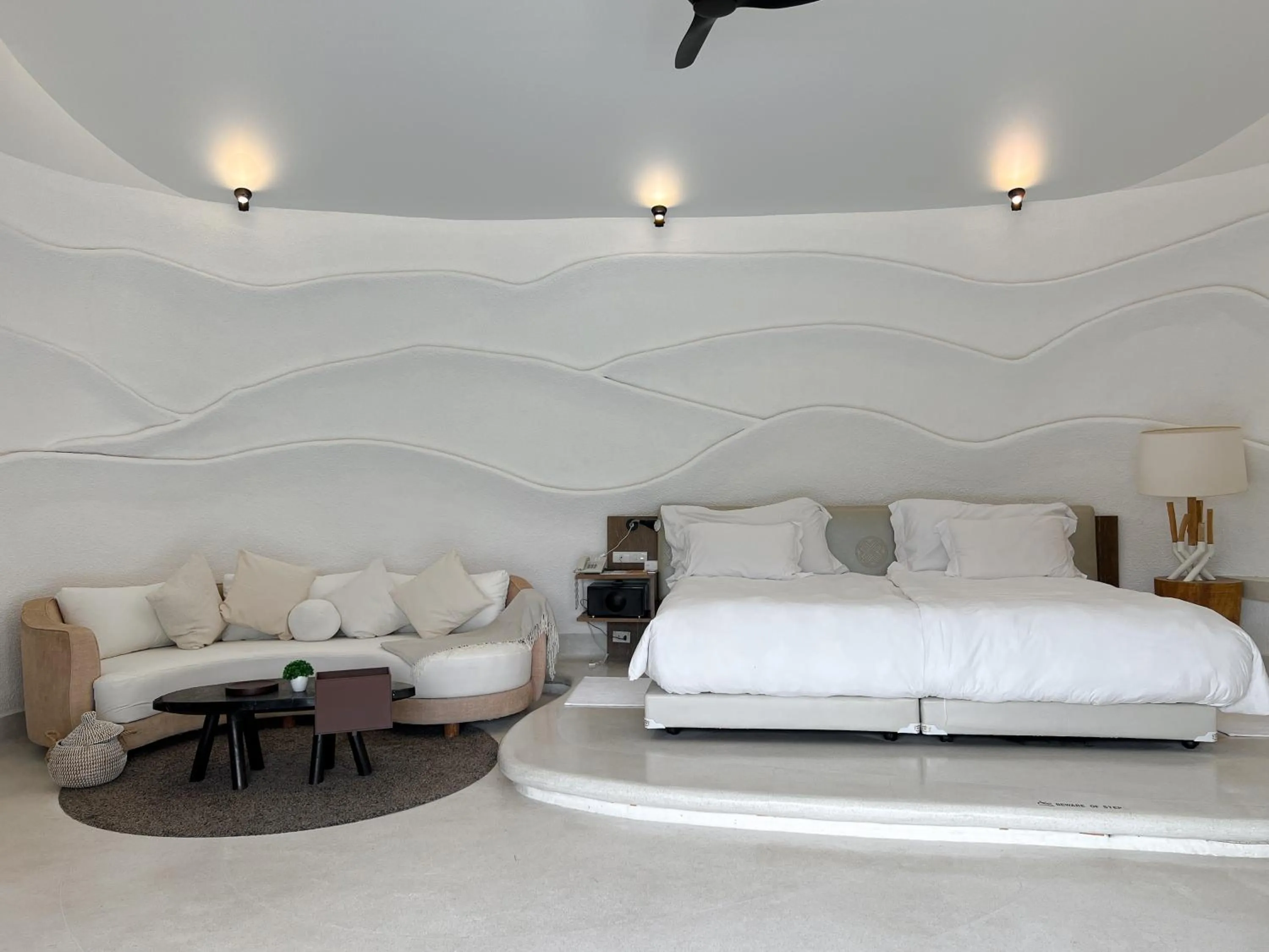 Bed in Boribot Pool Resort