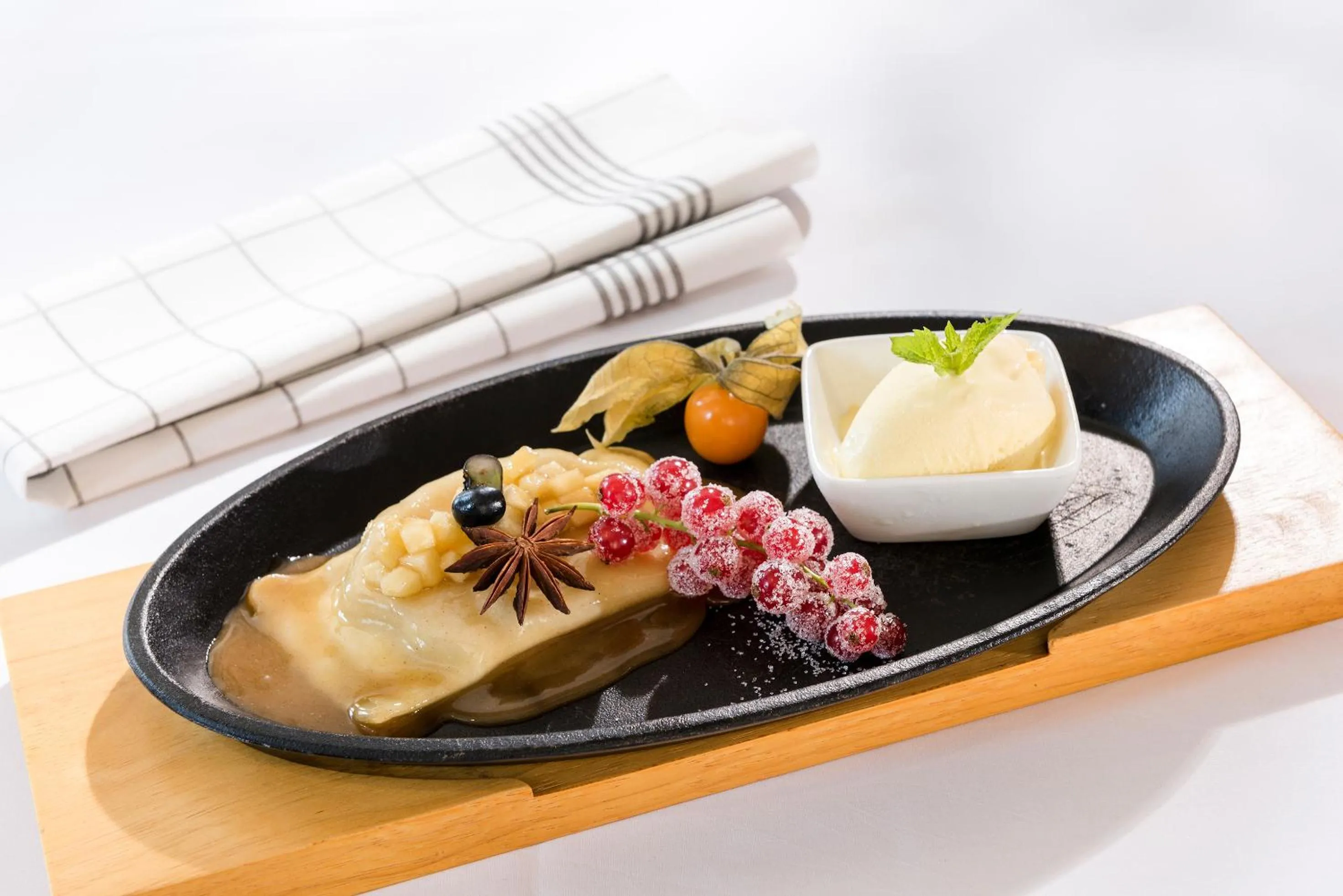 Food close-up in Die Post Hotel