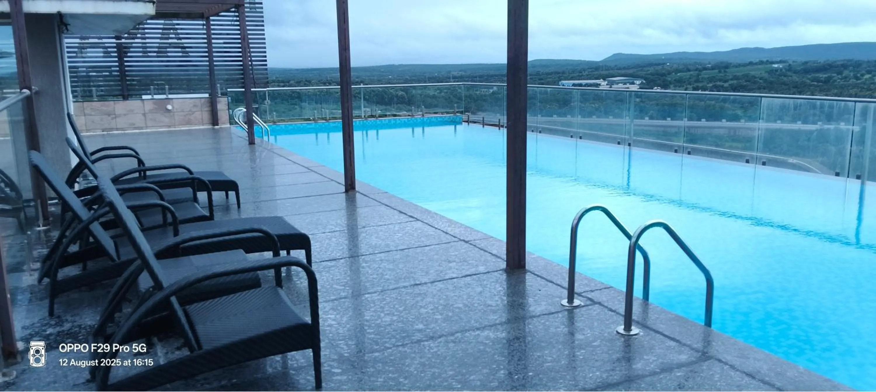Swimming pool in Royal Ritis Hubballi