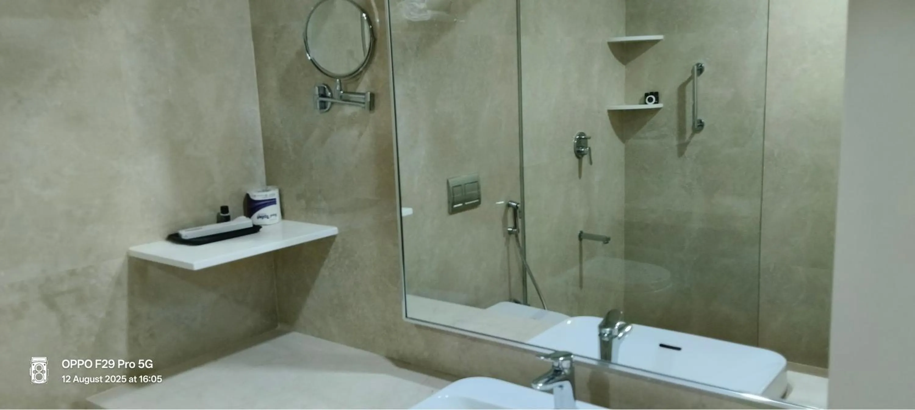 Shower in Royal Ritis Hubballi