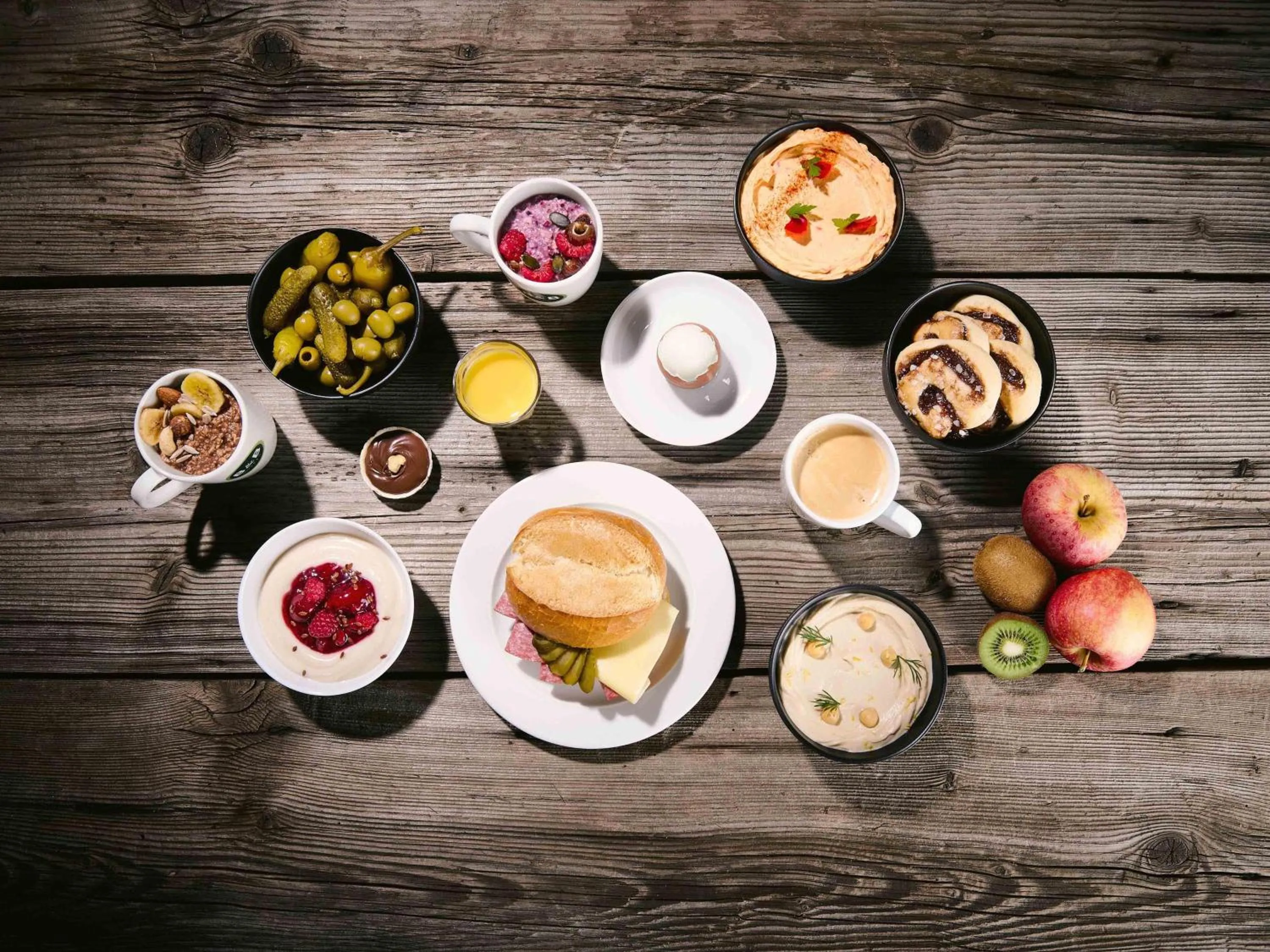 Restaurant/places to eat in B&B HOTEL Klagenfurt-City