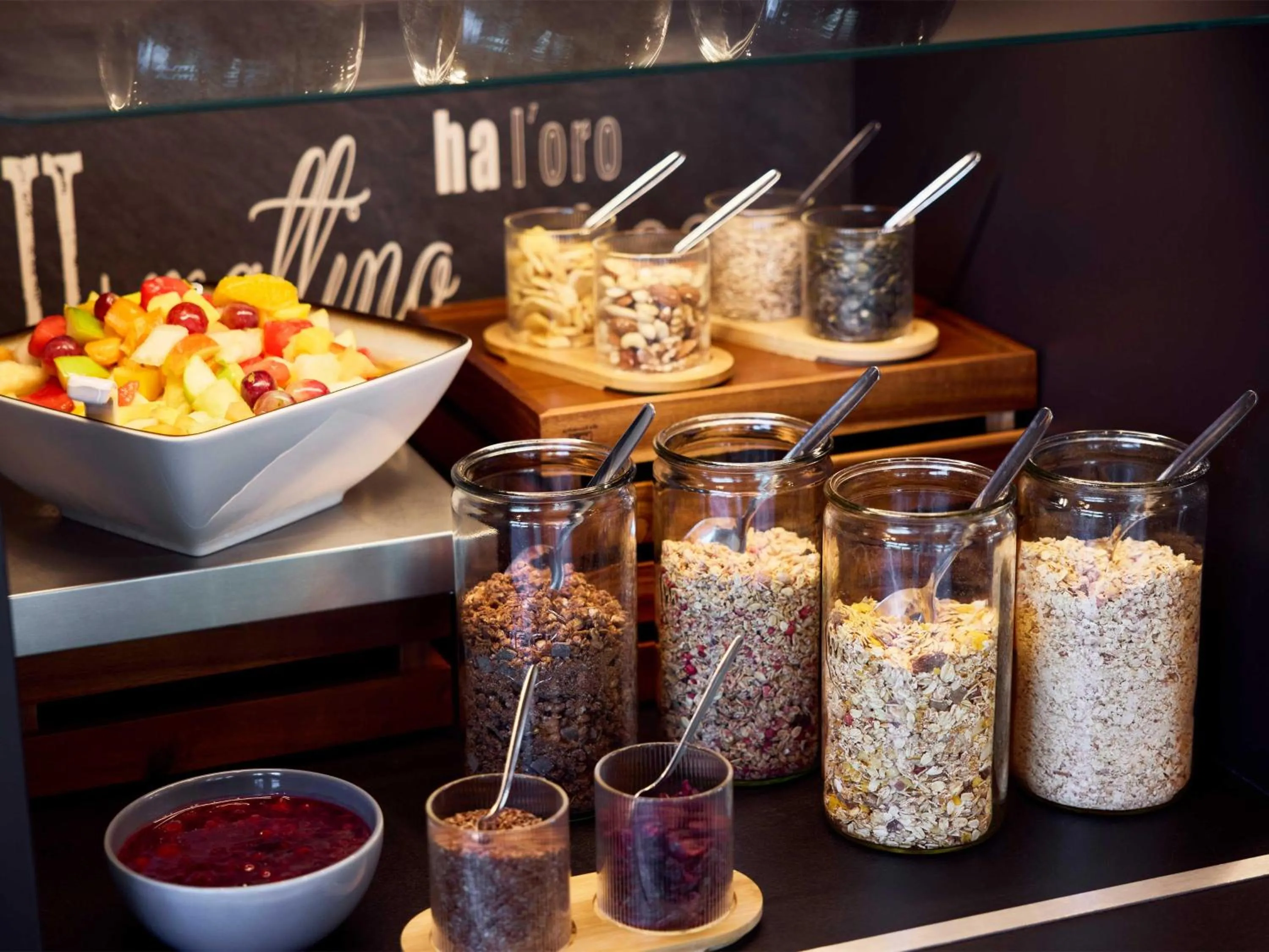 Restaurant/places to eat in B&B HOTEL Klagenfurt-City