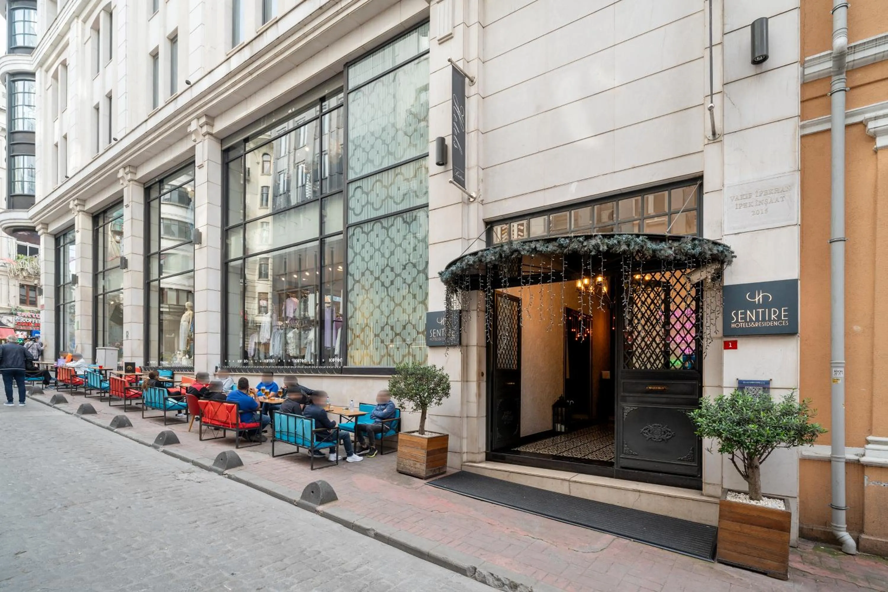 Facade/entrance in Sentire Hotels & Residences Taksim