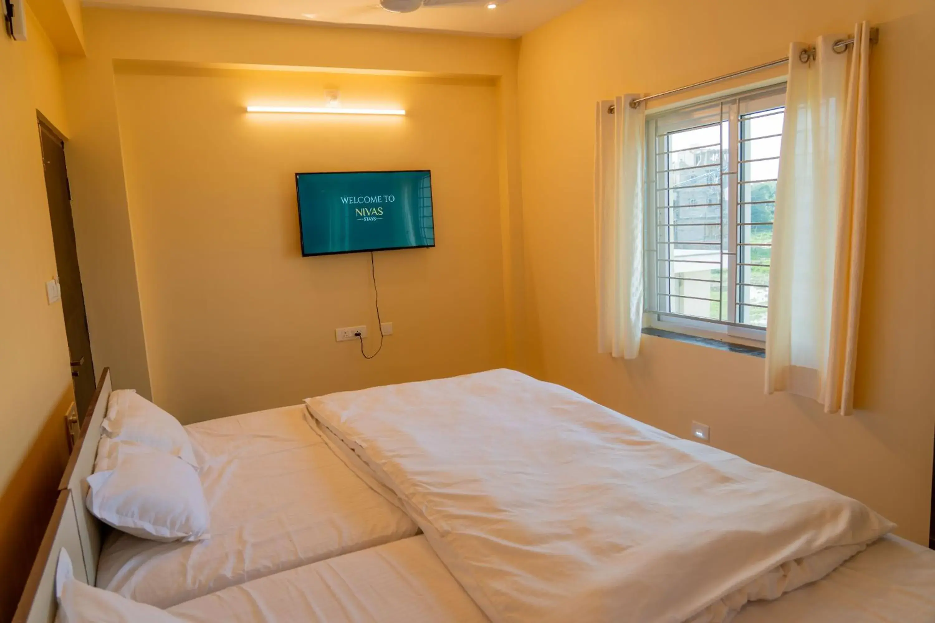 Twin Room - single occupancy in Nivas Stays Twin Room - single occupancy in Nivas Stays