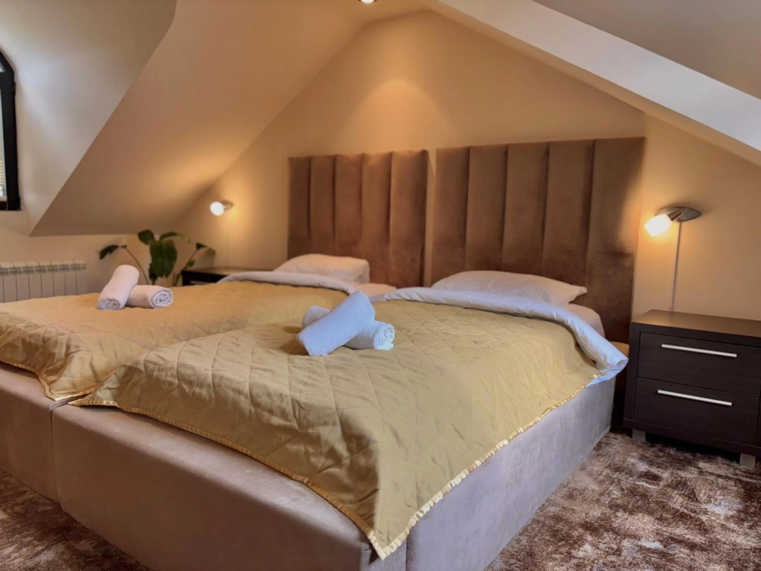 Bed in Guest House Panorama Aqualux with Free Parking