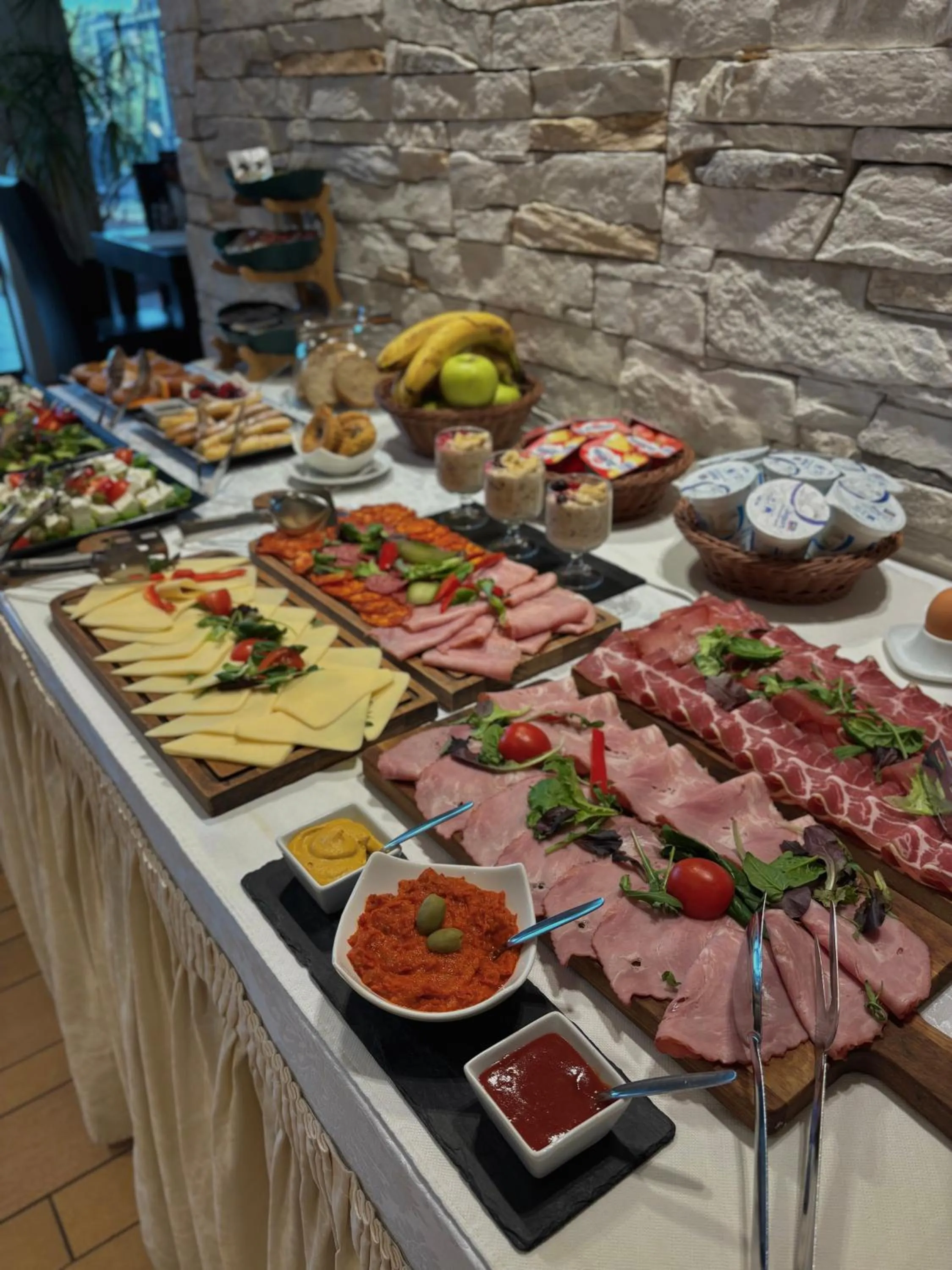 Breakfast in Guest House Panorama Aqualux with Free Parking