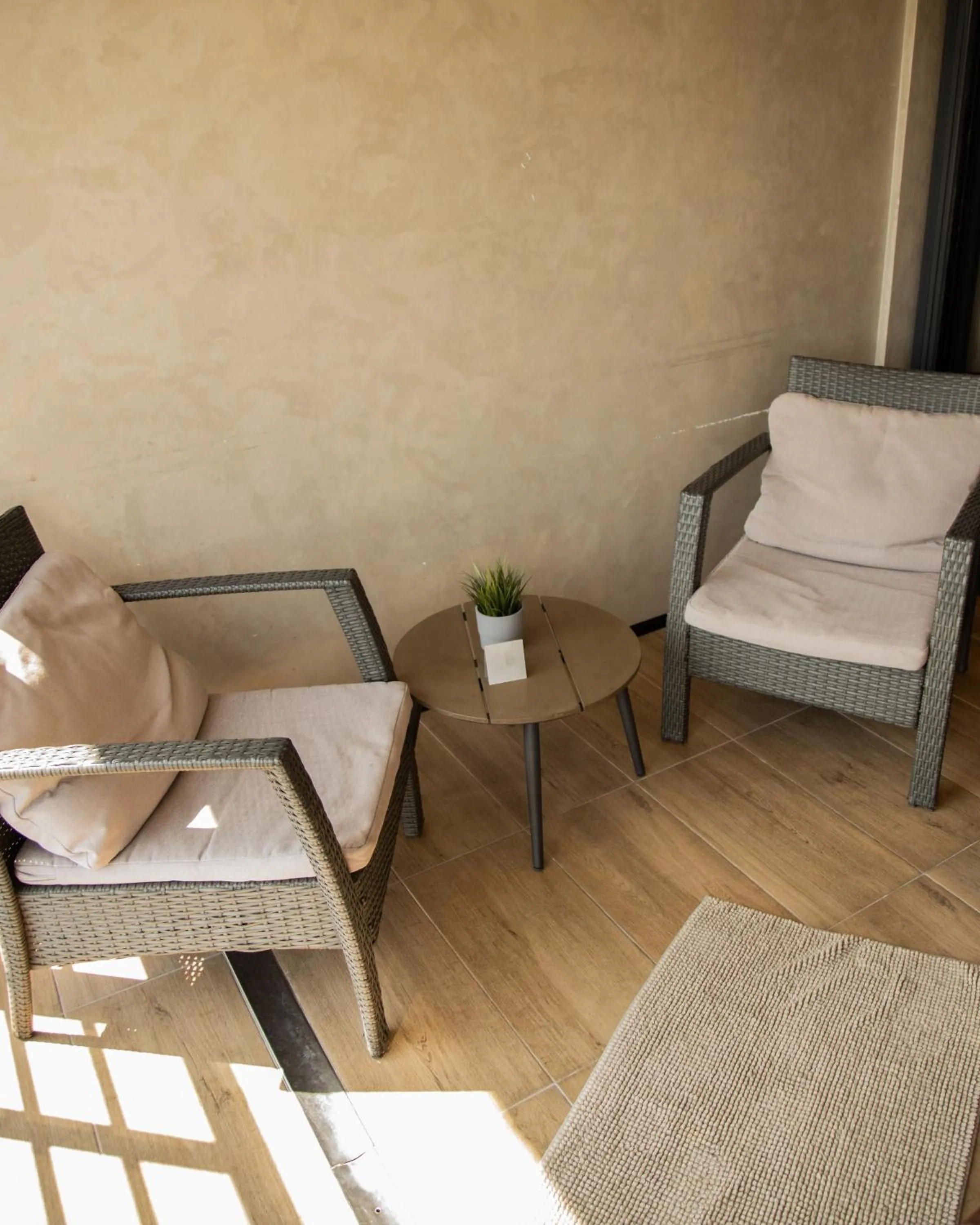 Seating area in Guest House Panorama Aqualux with Free Parking