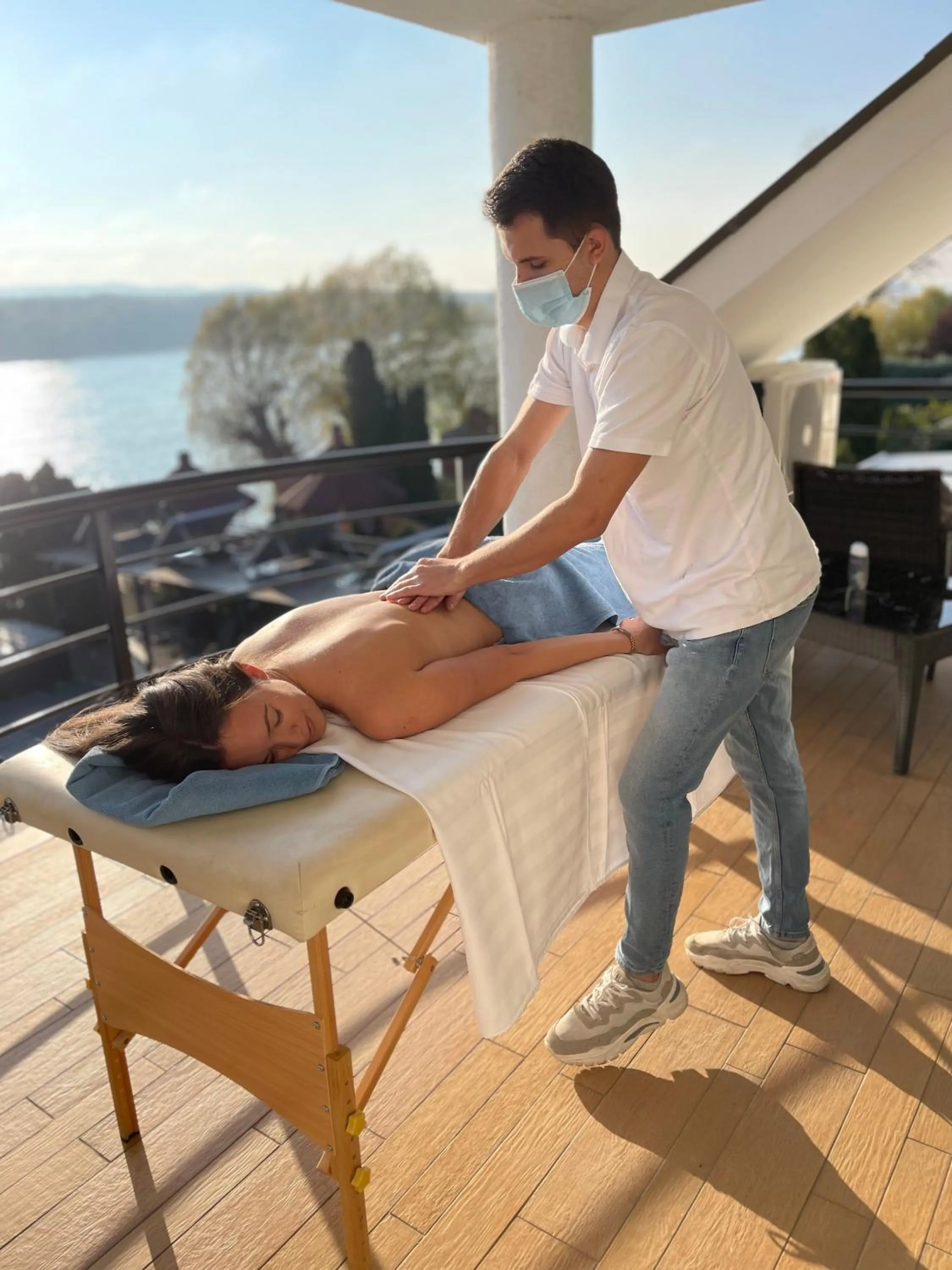 Massage in Guest House Panorama Aqualux with Free Parking
