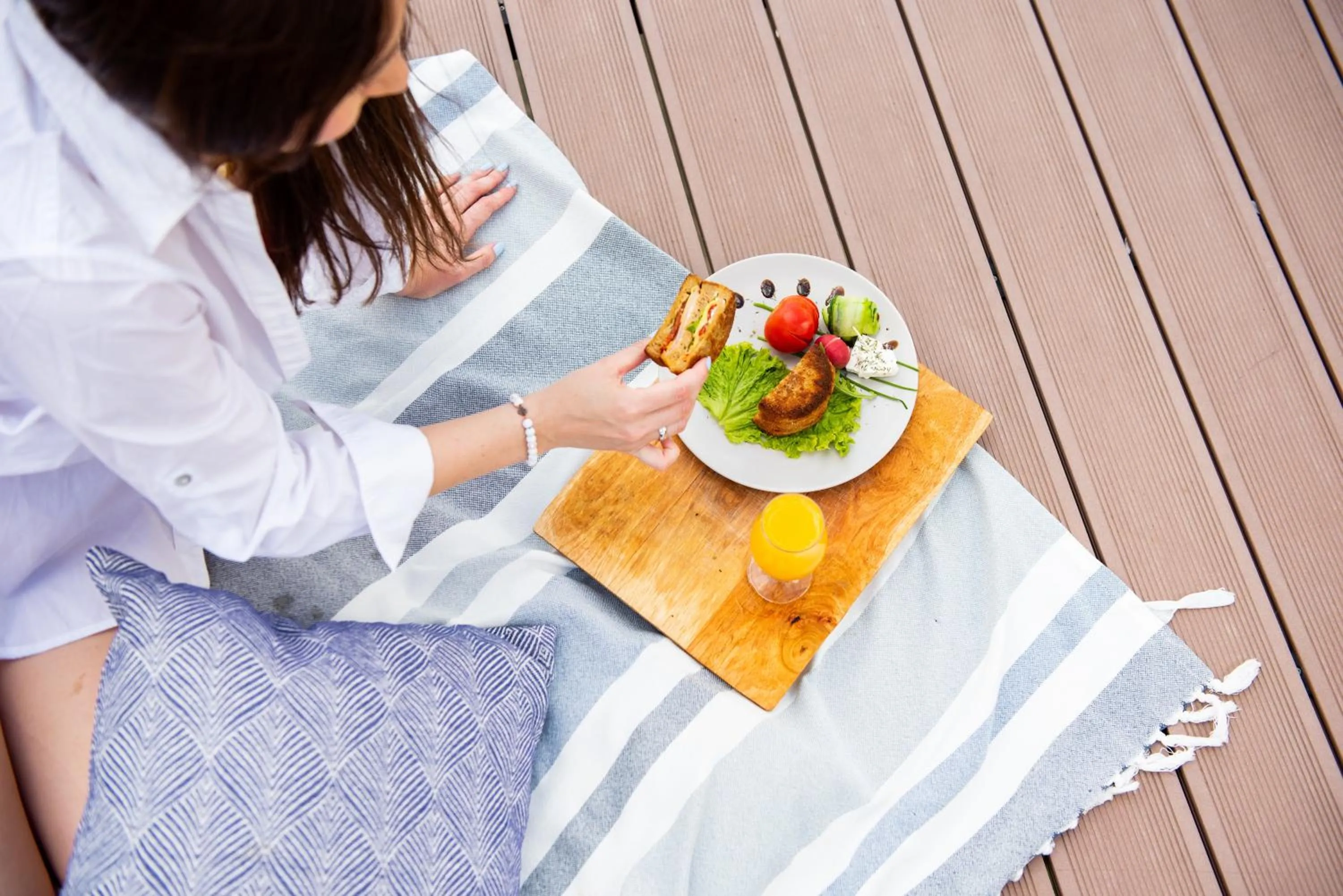 Food close-up in Guest House Panorama Aqualux with Free Parking