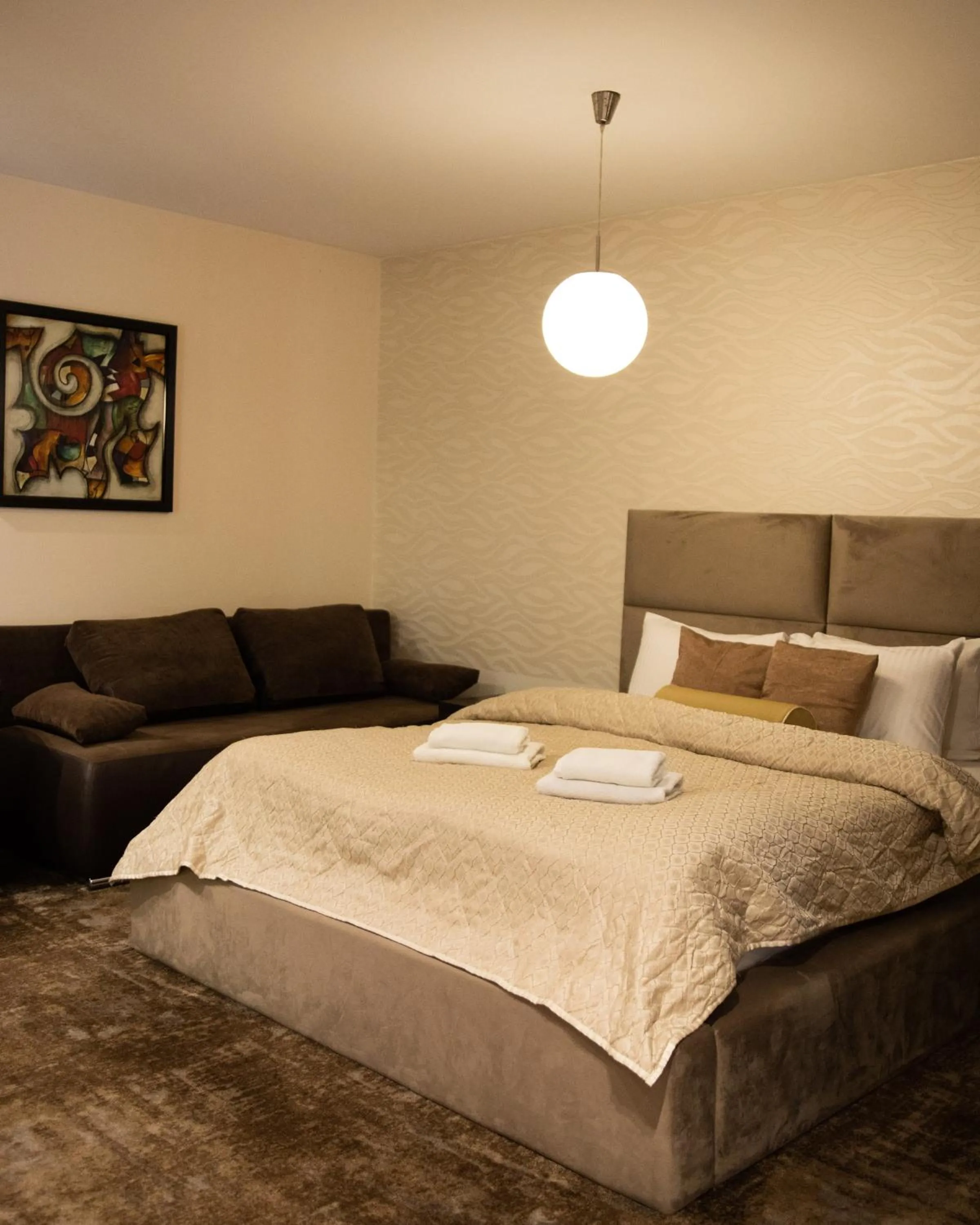 Bed in Guest House Panorama Aqualux with Free Parking