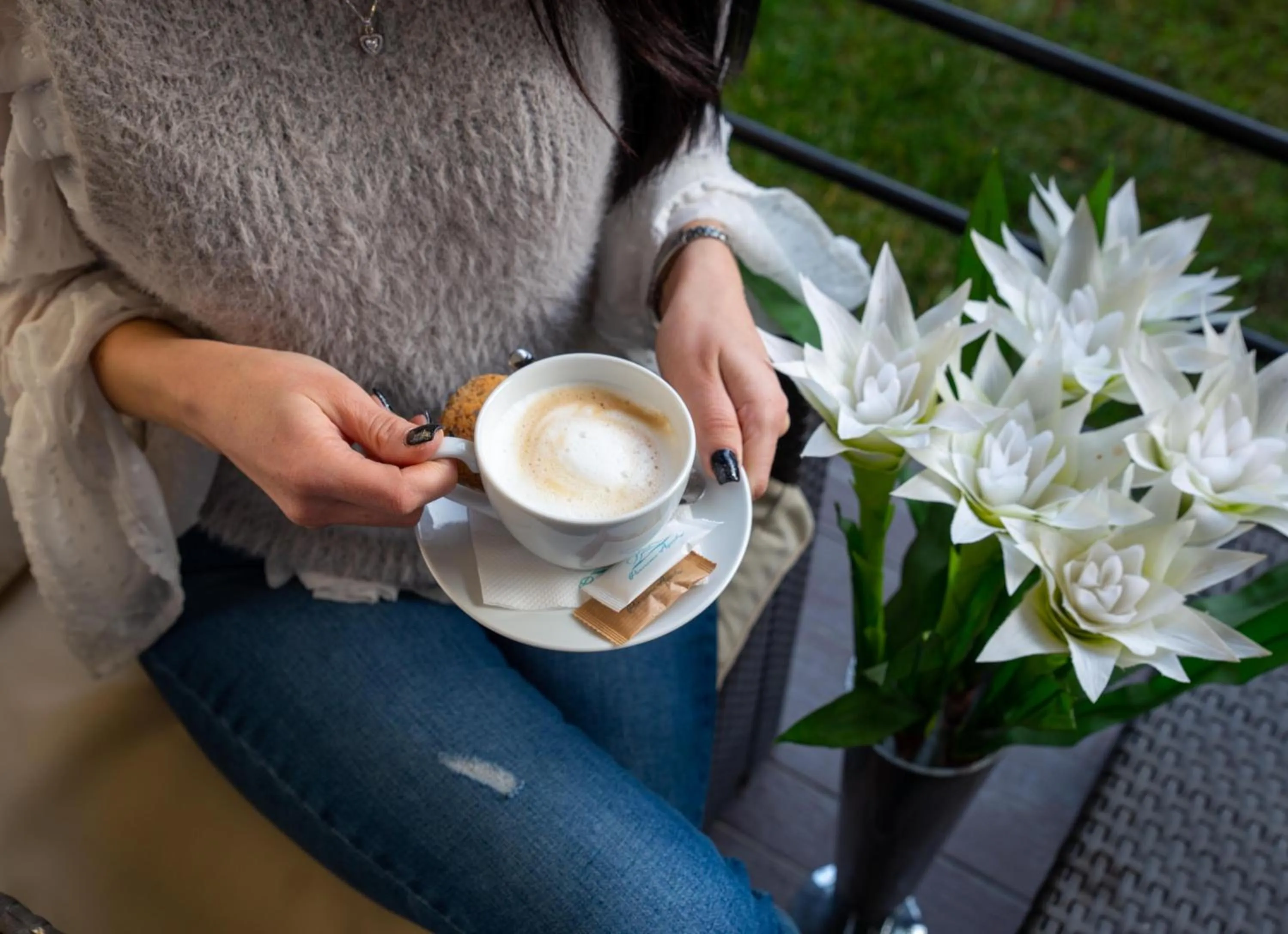 Balcony/Terrace in Guest House Panorama Aqualux with Free Parking