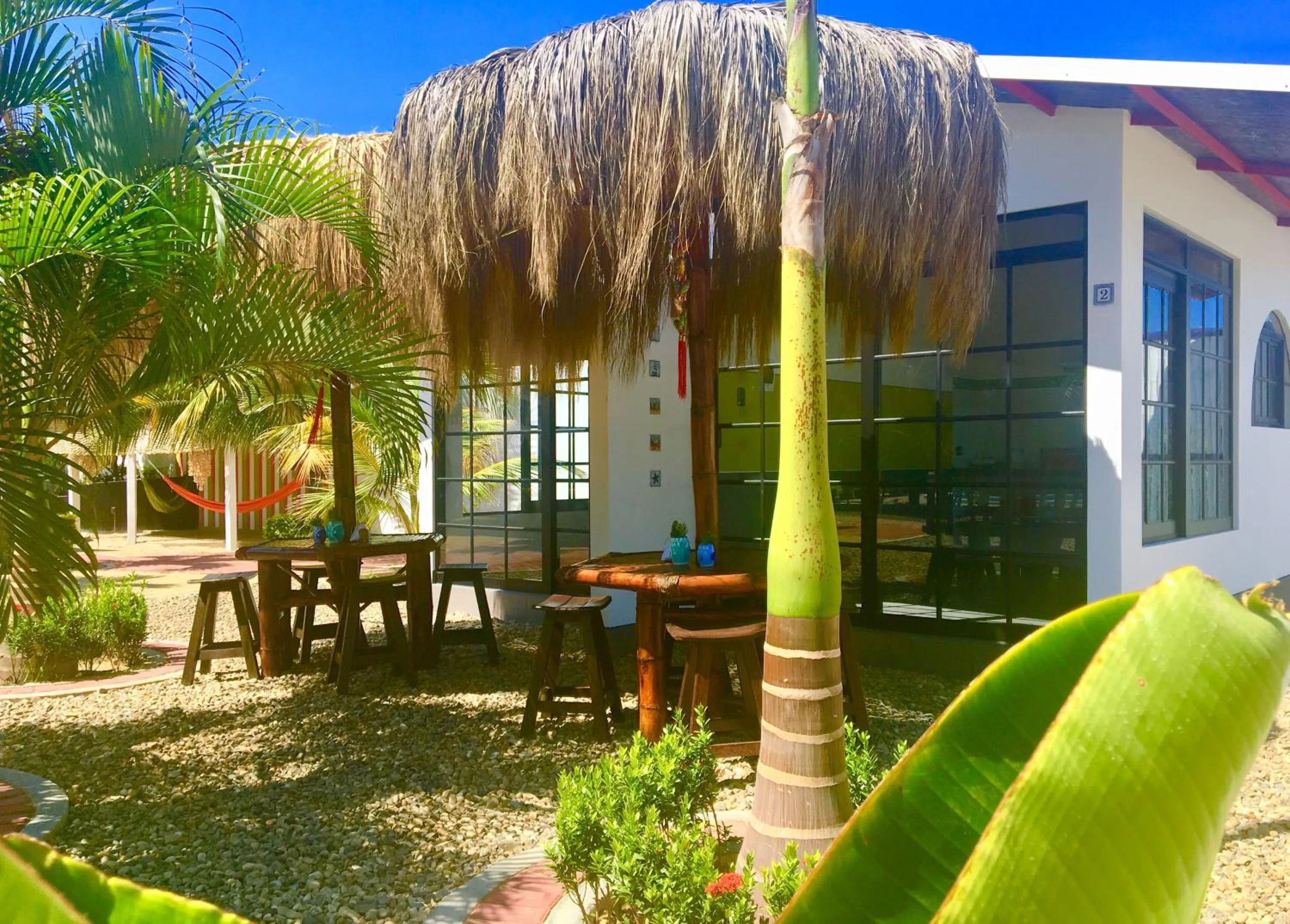 Kitchen or kitchenette in Hotel Casa Playa Zorritos