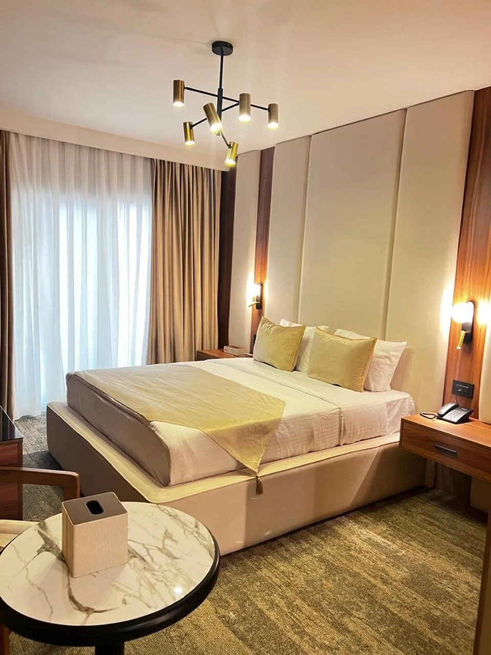 Photo of the whole room, Bed in White Breeze Hotel