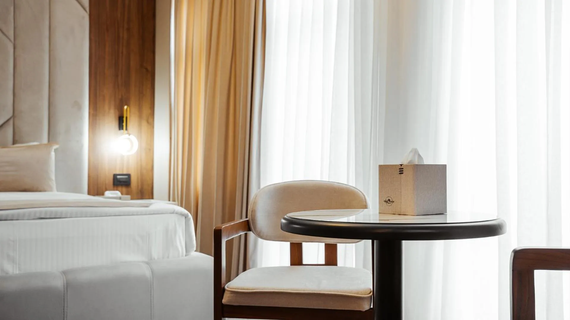 Photo of the whole room, Bed in White Breeze Hotel