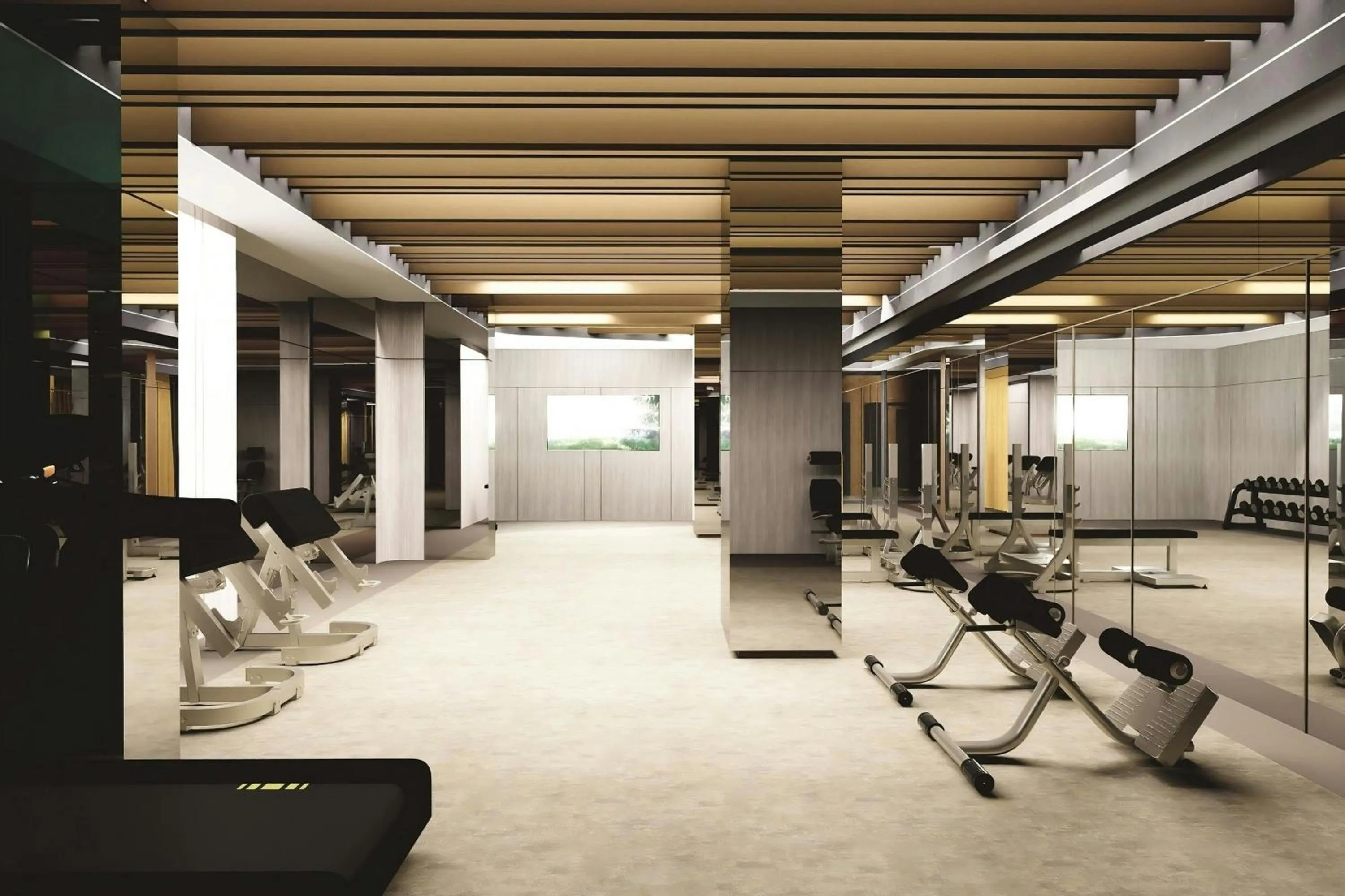 Fitness centre/facilities in Marriott Executive Apartments Antalya