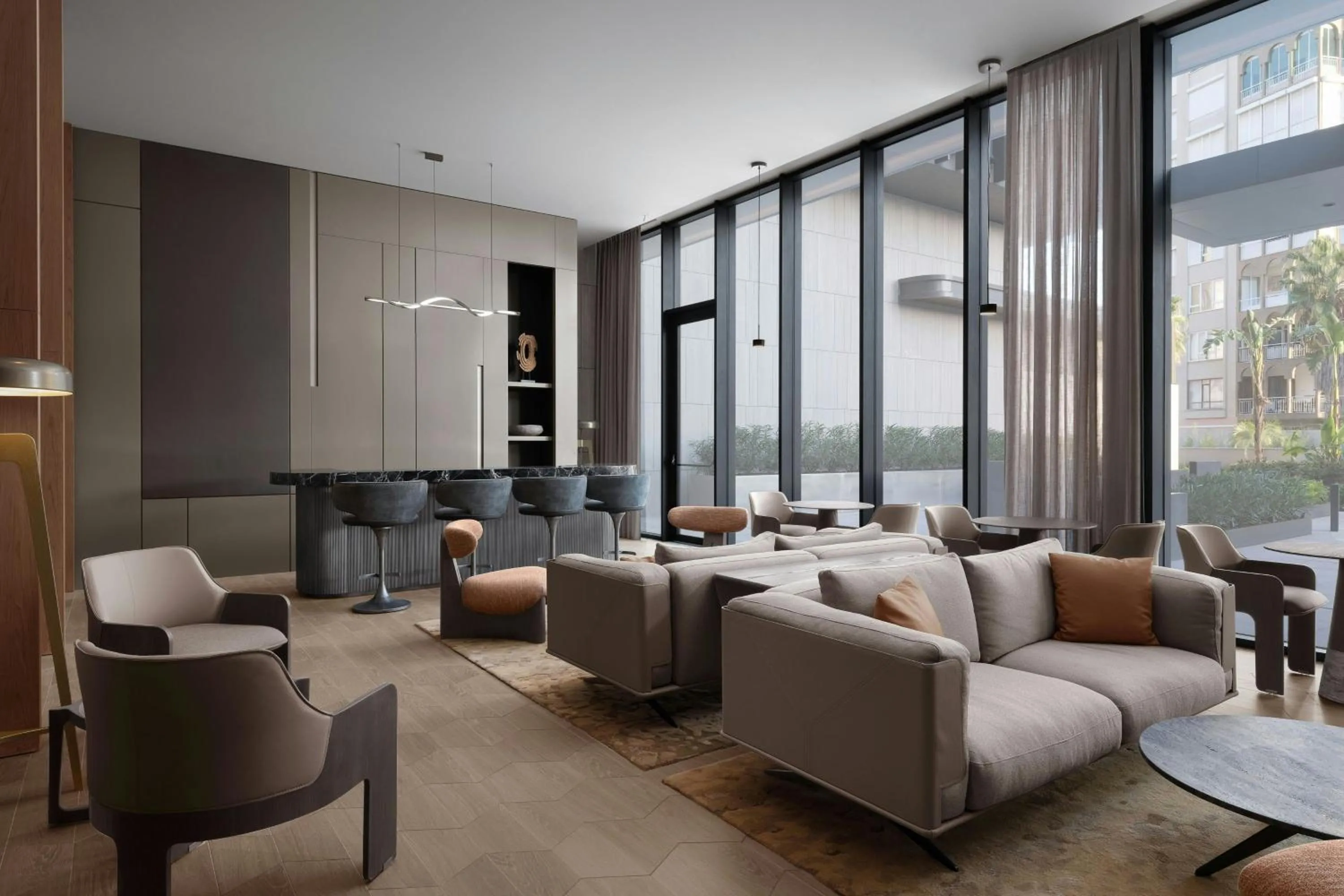 Lobby or reception in Marriott Executive Apartments Antalya