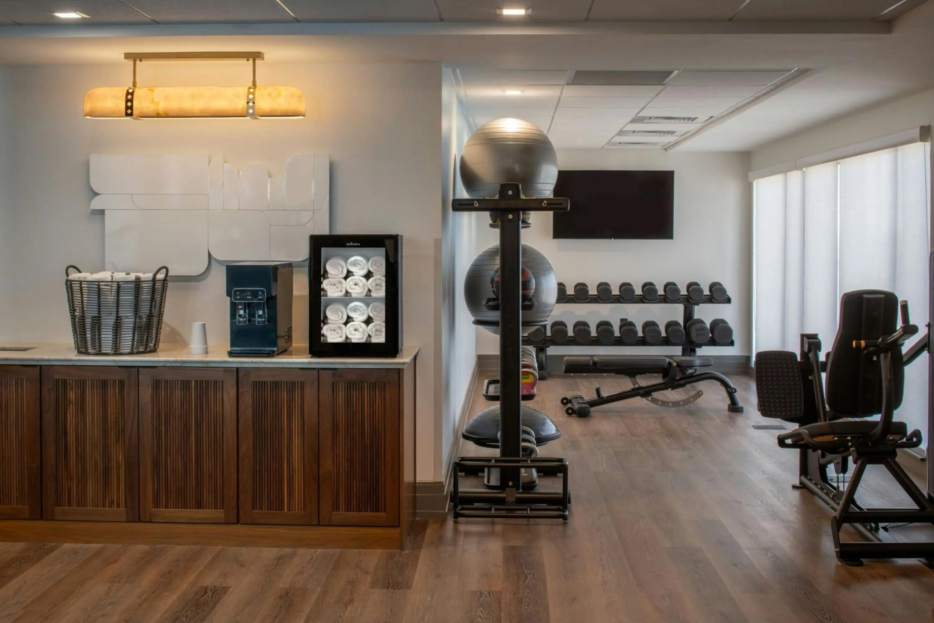 Fitness centre/facilities in Trilogy Hotel Huntsville, Autograph Collection