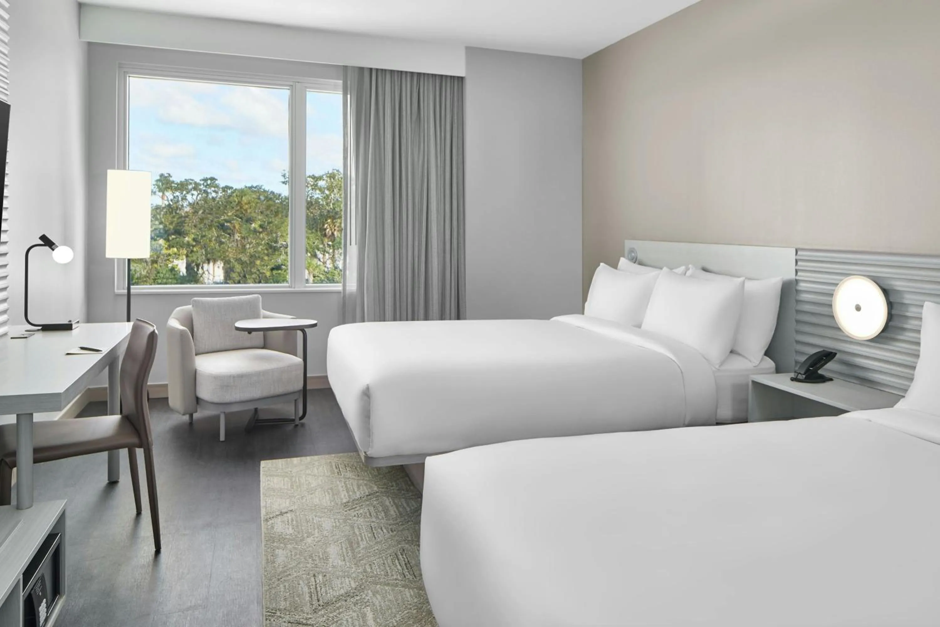 Photo of the whole room, Bed in AC Hotel St Augustine Downtown