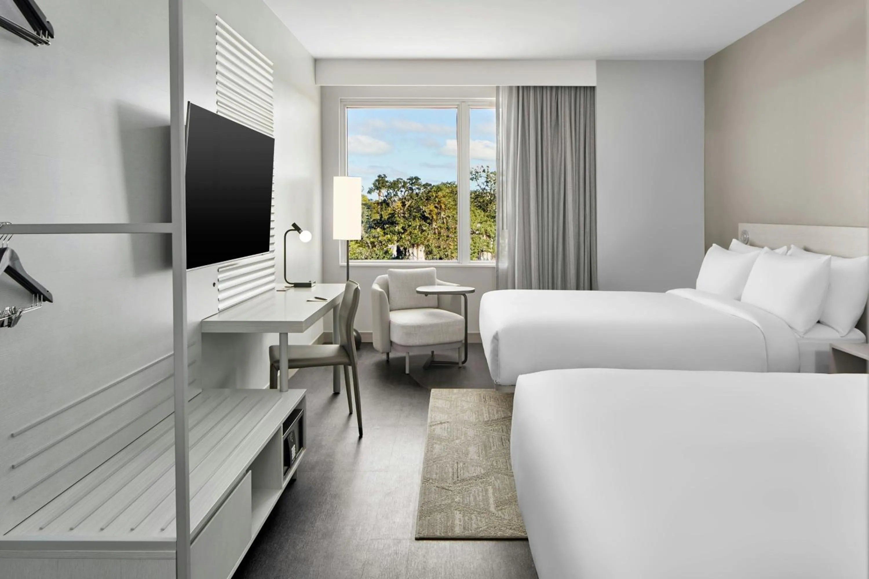 Photo of the whole room, Bed in AC Hotel St Augustine Downtown