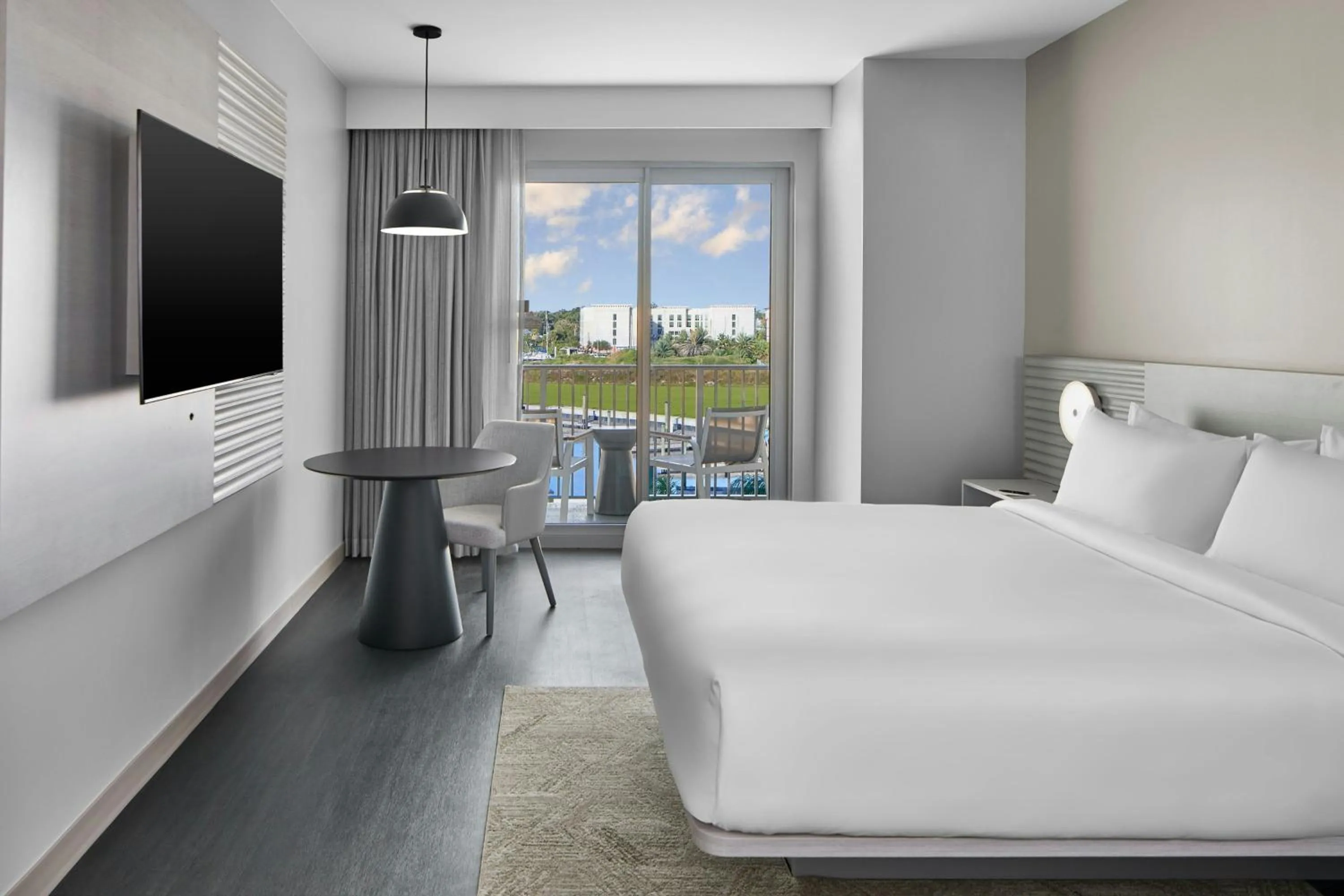 Photo of the whole room, Bed in AC Hotel St Augustine Downtown