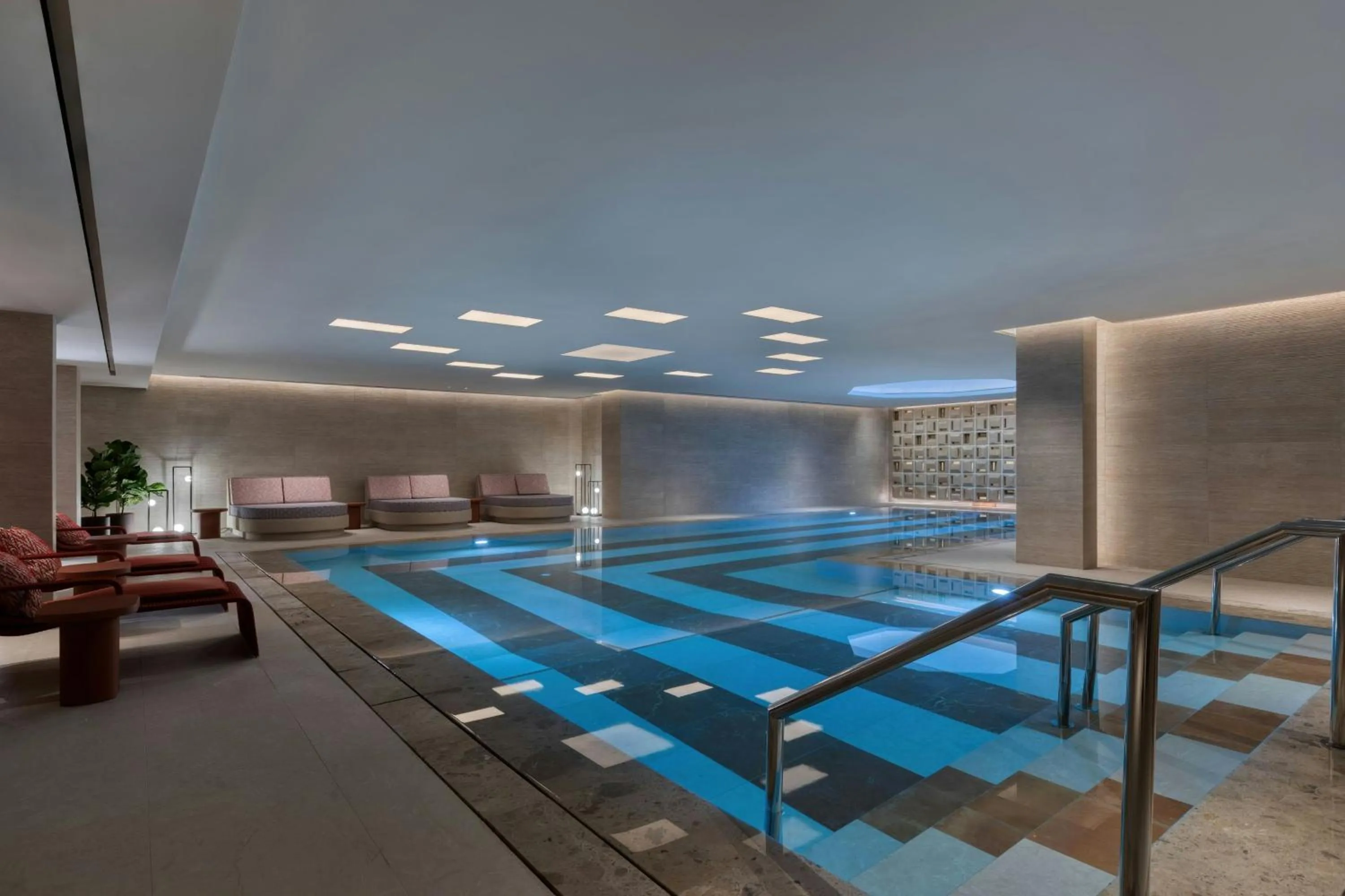 Swimming pool in The Landmark Nicosia, Autograph Collection