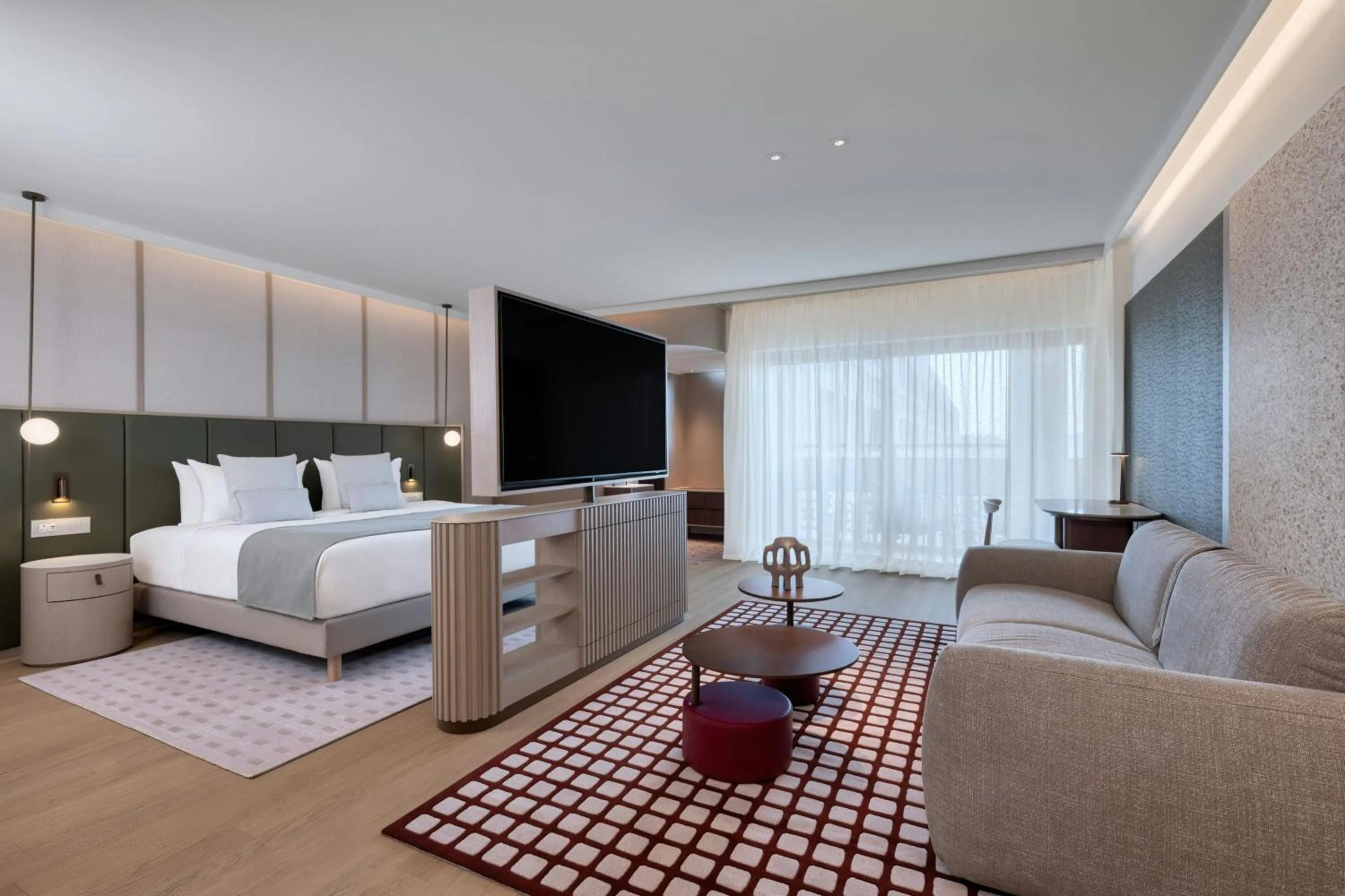 Photo of the whole room, Bed in The Landmark Nicosia, Autograph Collection