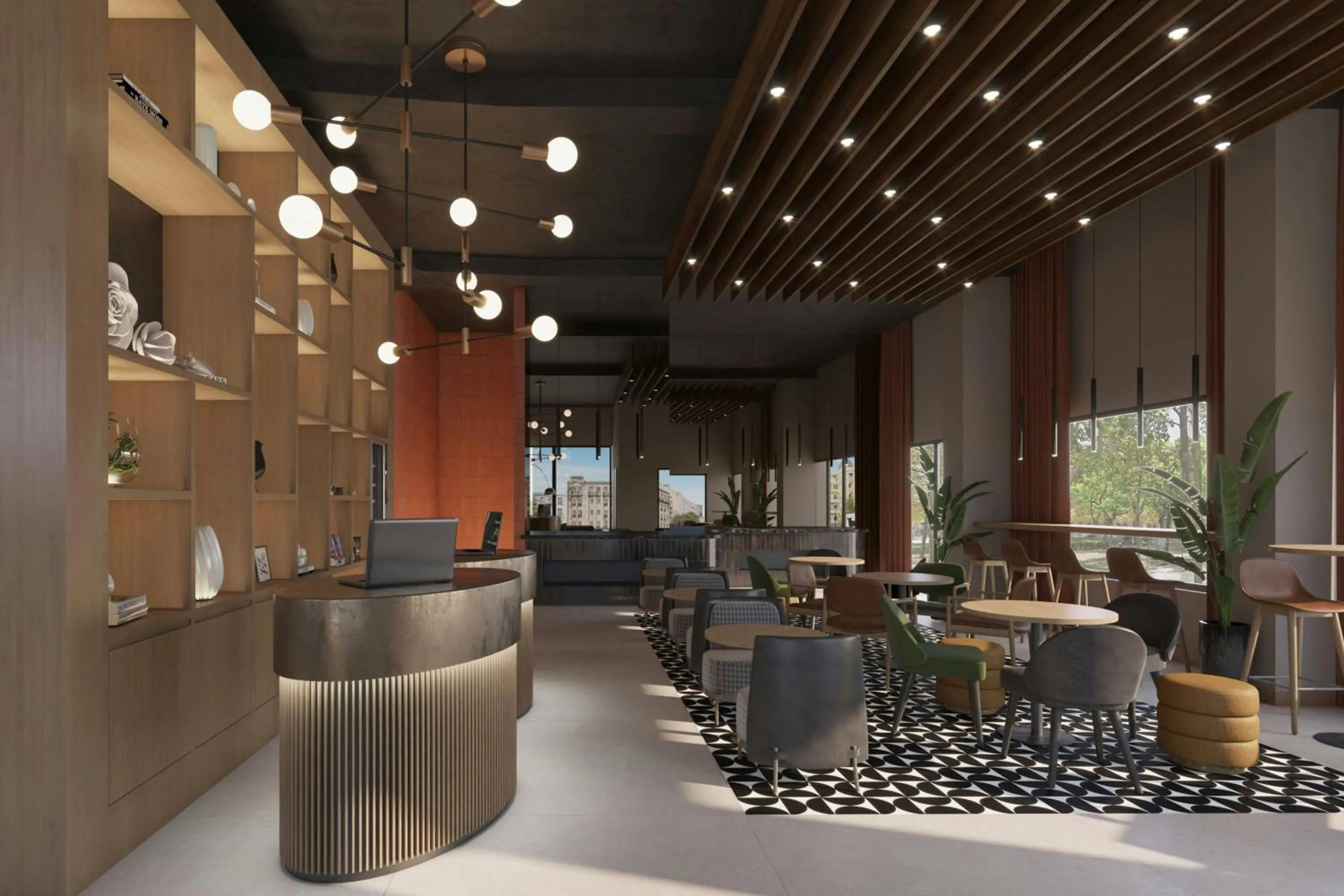Lobby or reception in Residence Inn by Marriott Lisbon