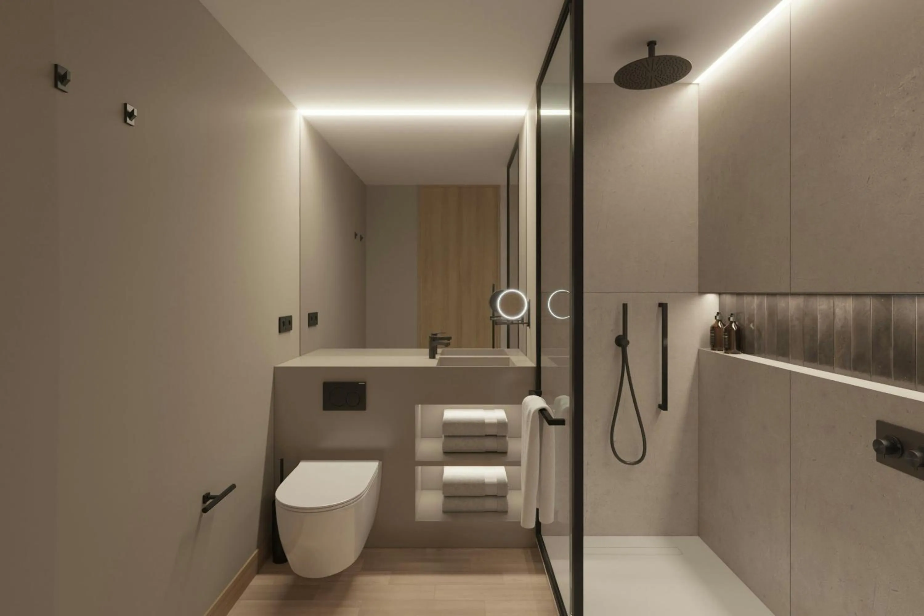 Bathroom in Residence Inn by Marriott Lisbon
