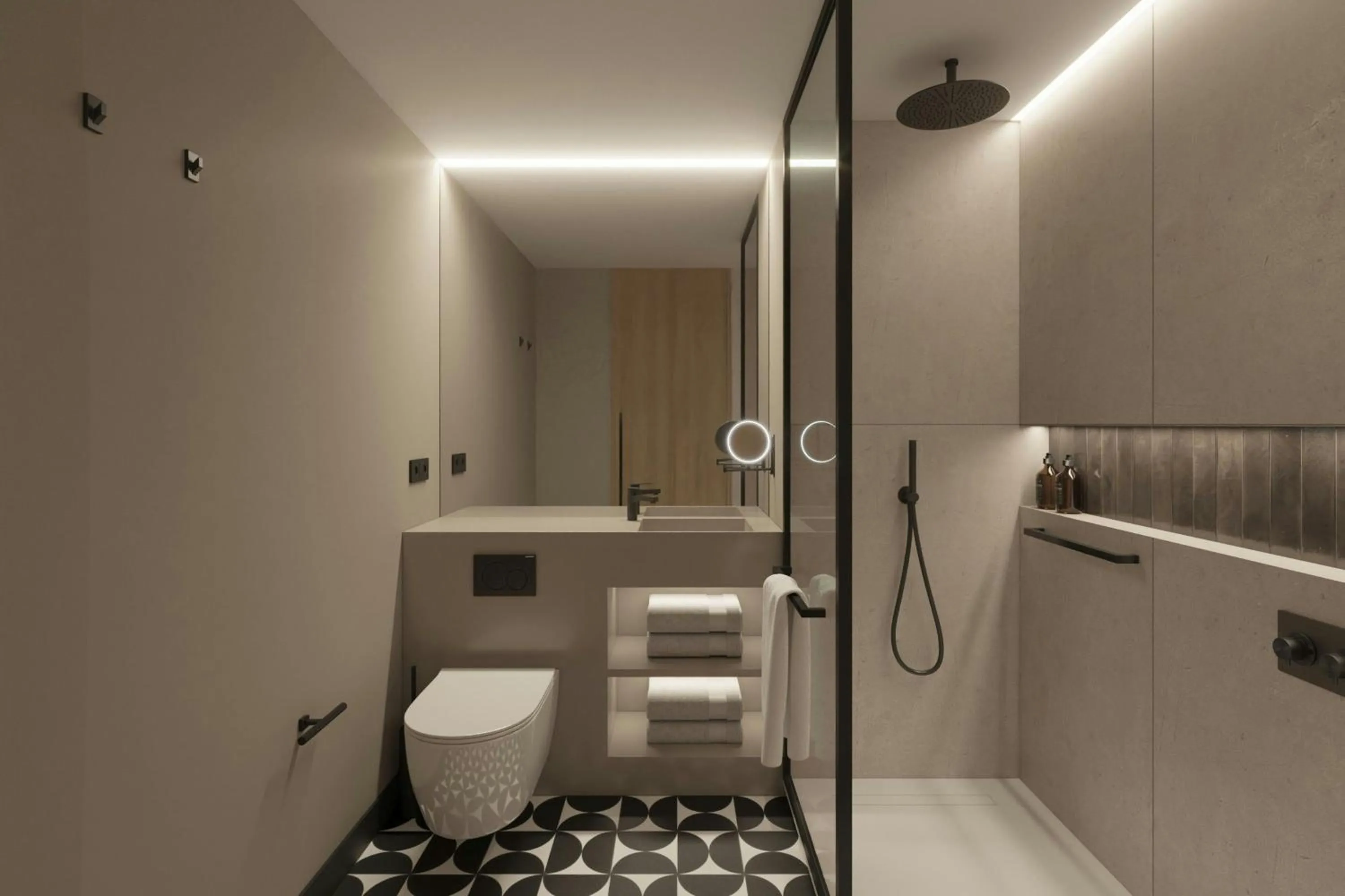 Bathroom in Residence Inn by Marriott Lisbon