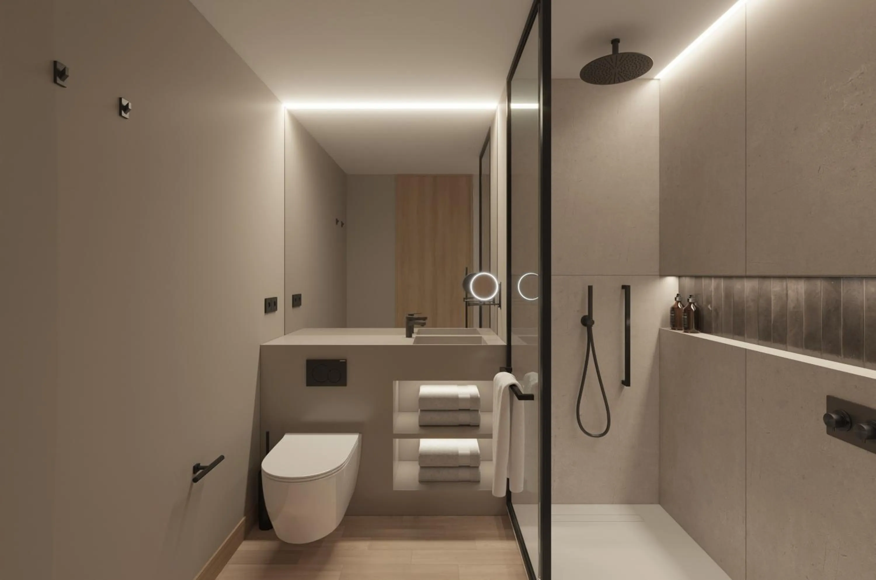 Bathroom in Residence Inn by Marriott Lisbon