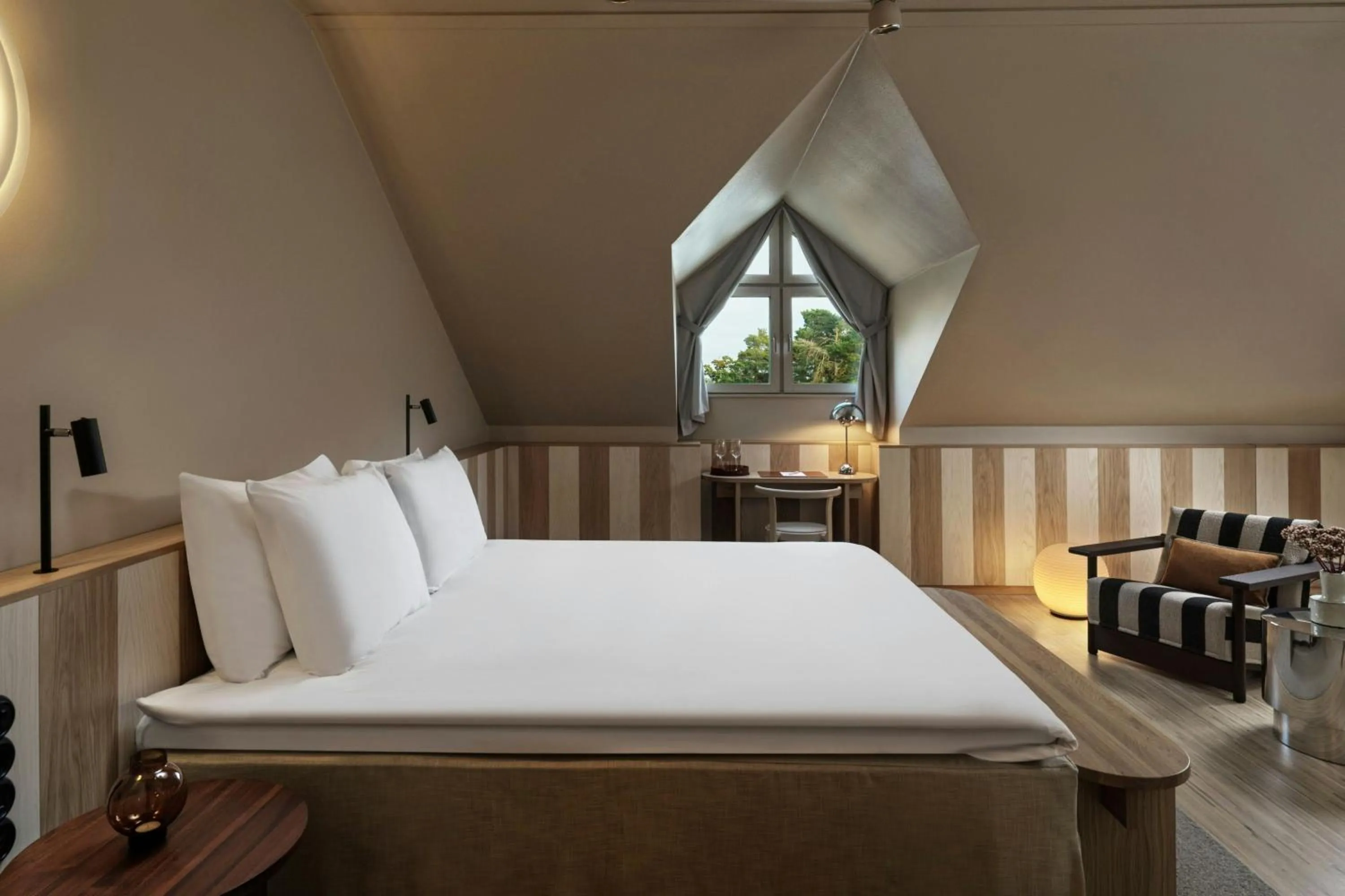 Photo of the whole room, Bed in Hagastrand, Autograph Collection