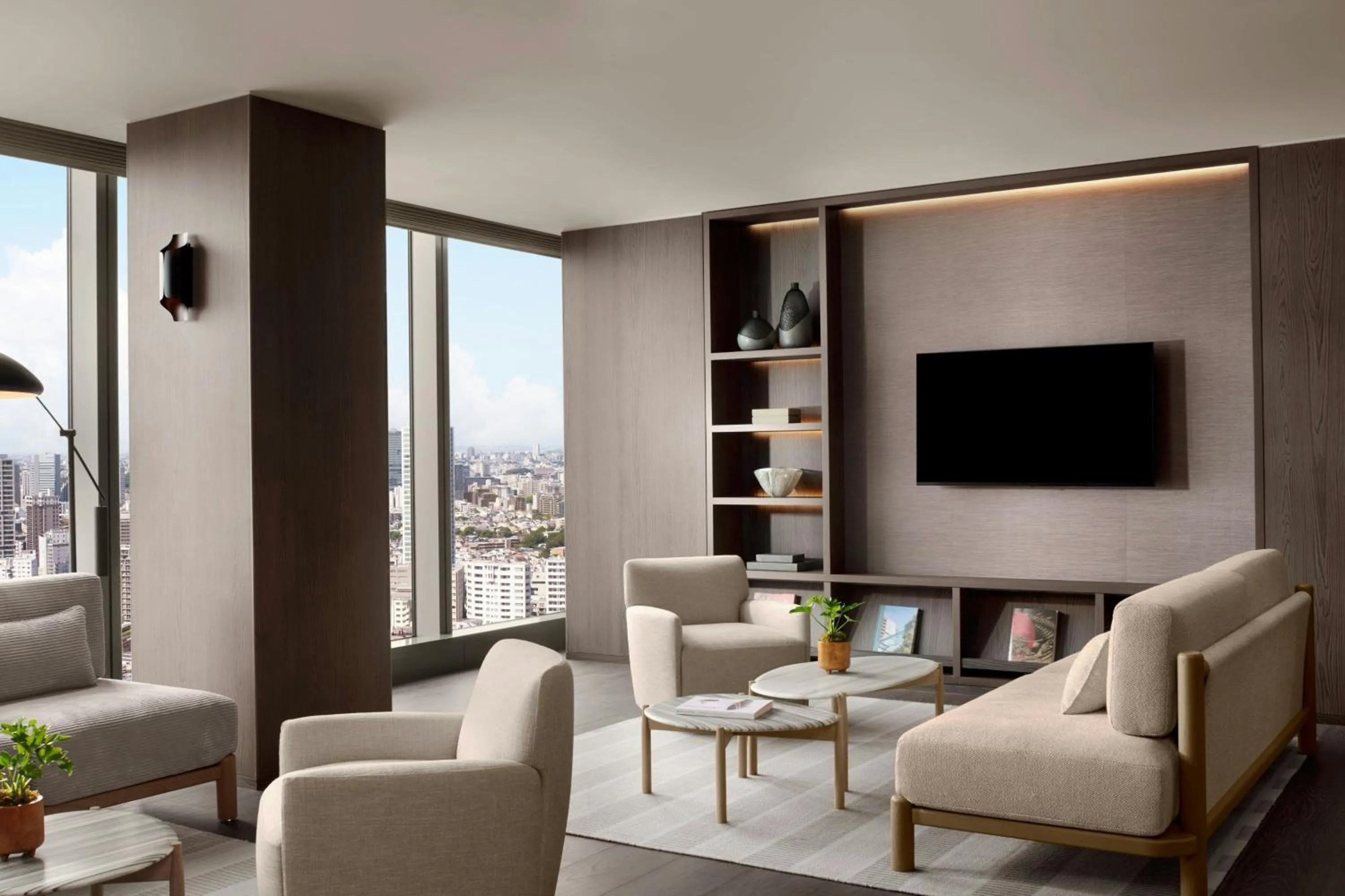 Lounge or bar in JW Marriott Hotel Tokyo