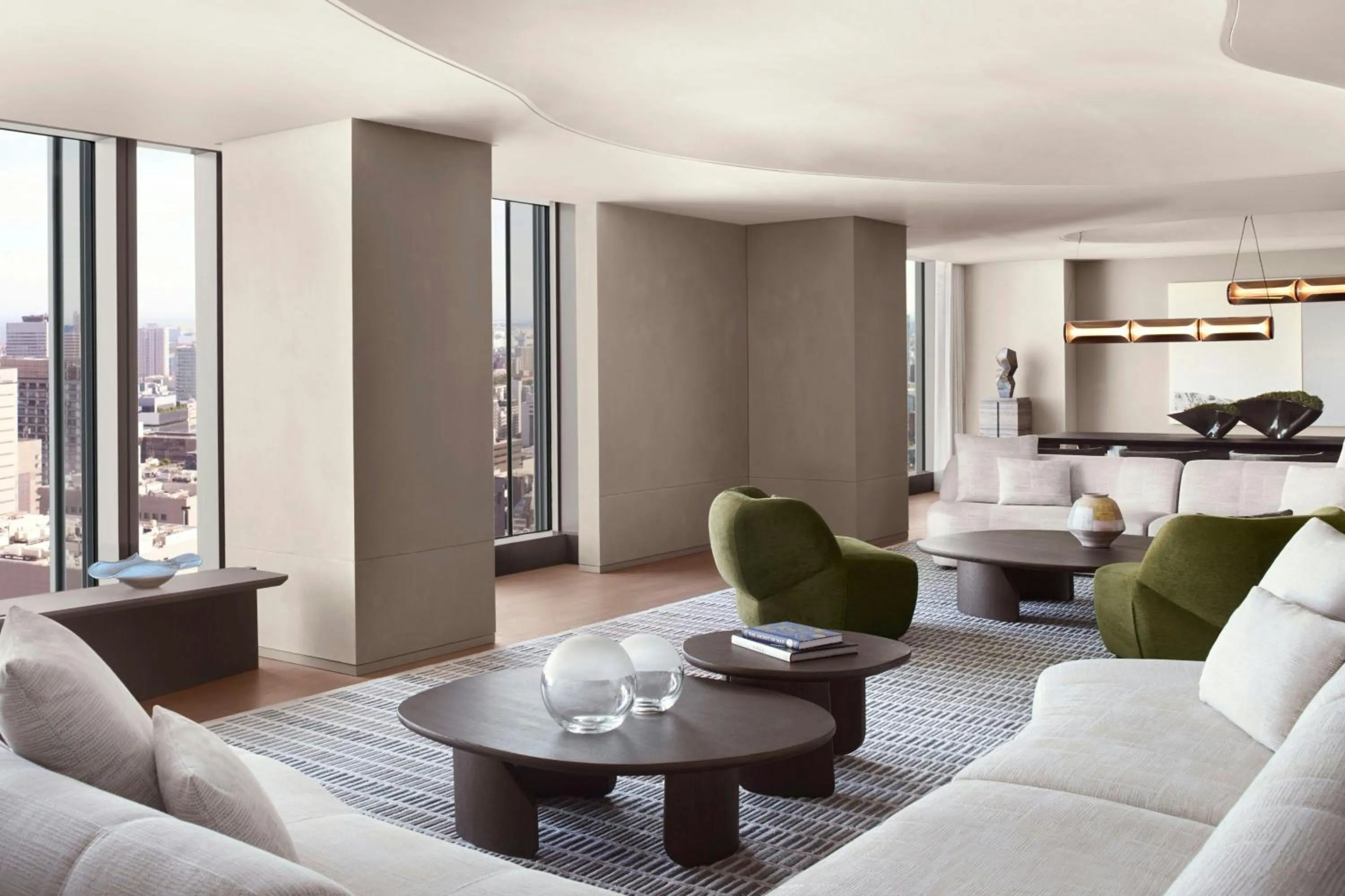 Living room in JW Marriott Hotel Tokyo