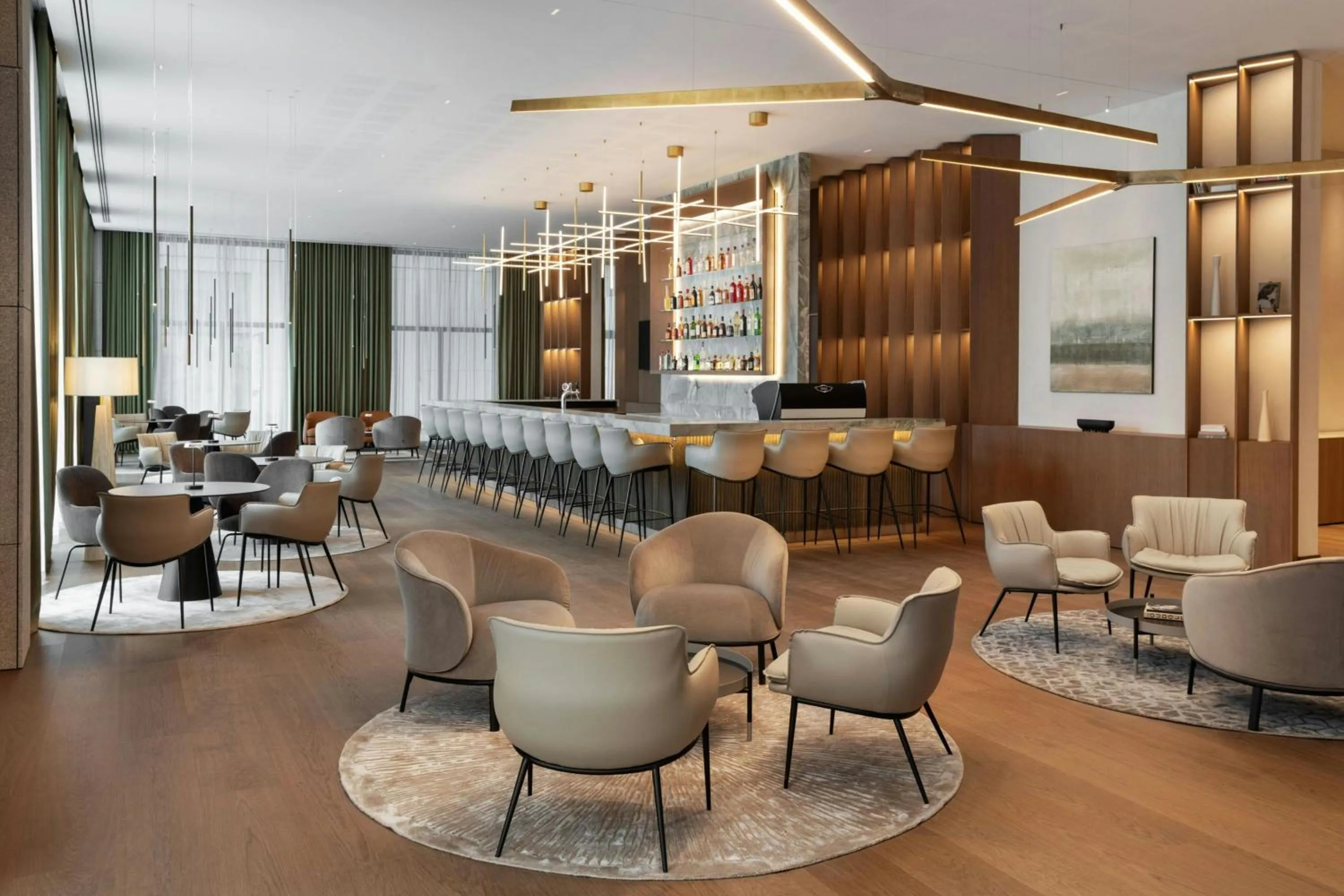 Lounge or bar in AC Hotel by Marriott Vilnius