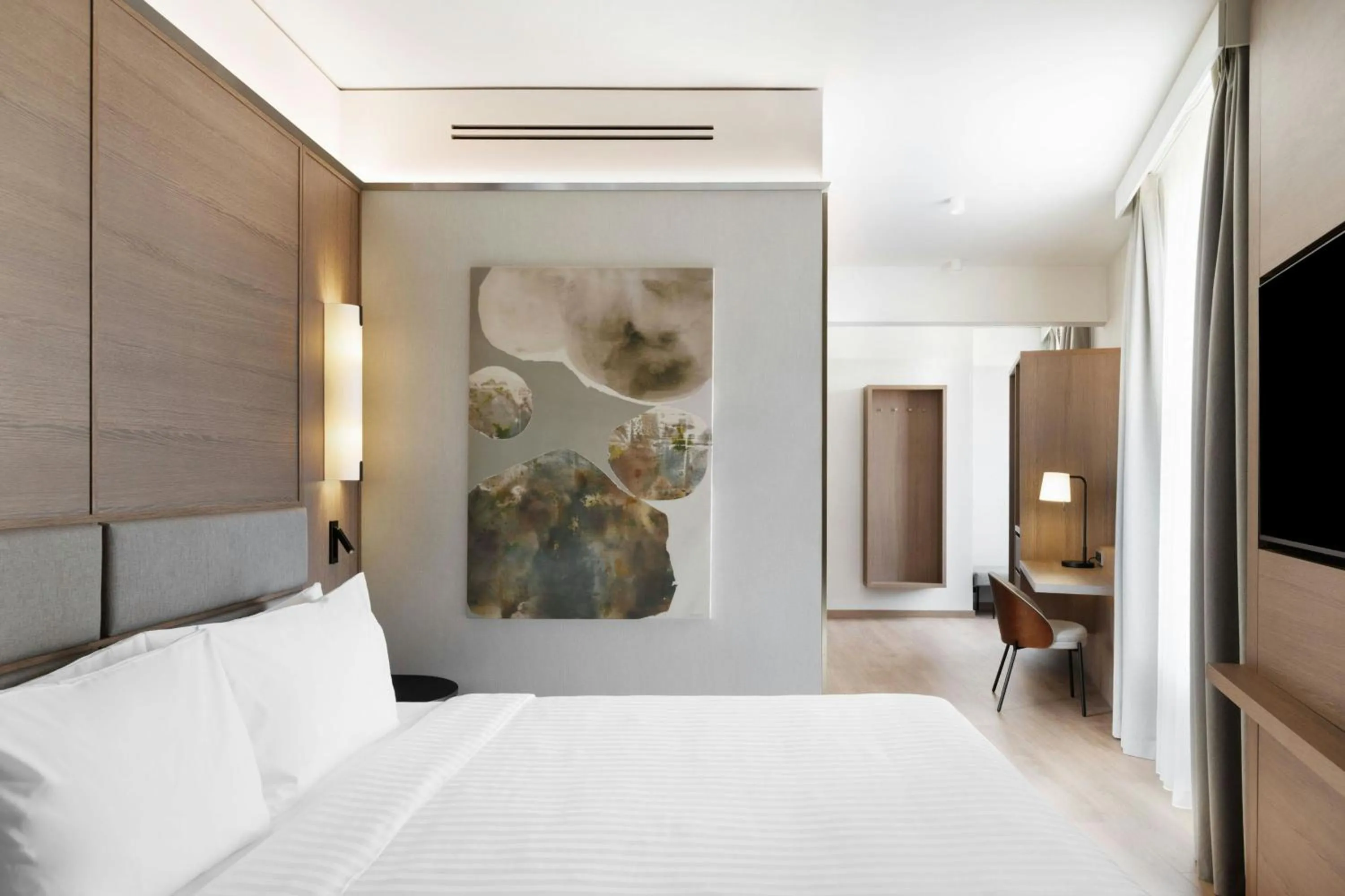 Photo of the whole room, Bed in AC Hotel by Marriott Vilnius